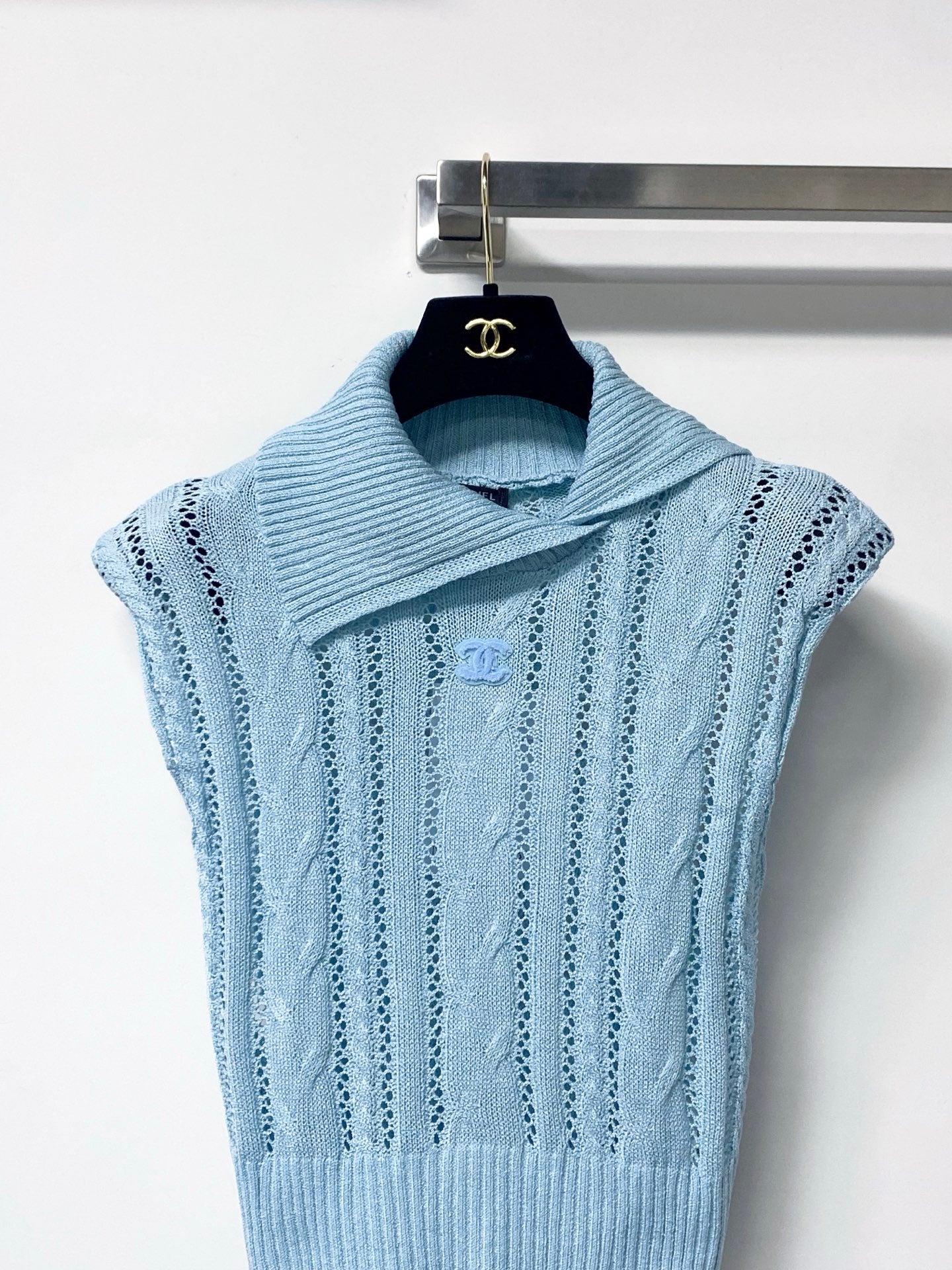 Chanel 2026 Knit Sweater Vest Laine Wool 315615