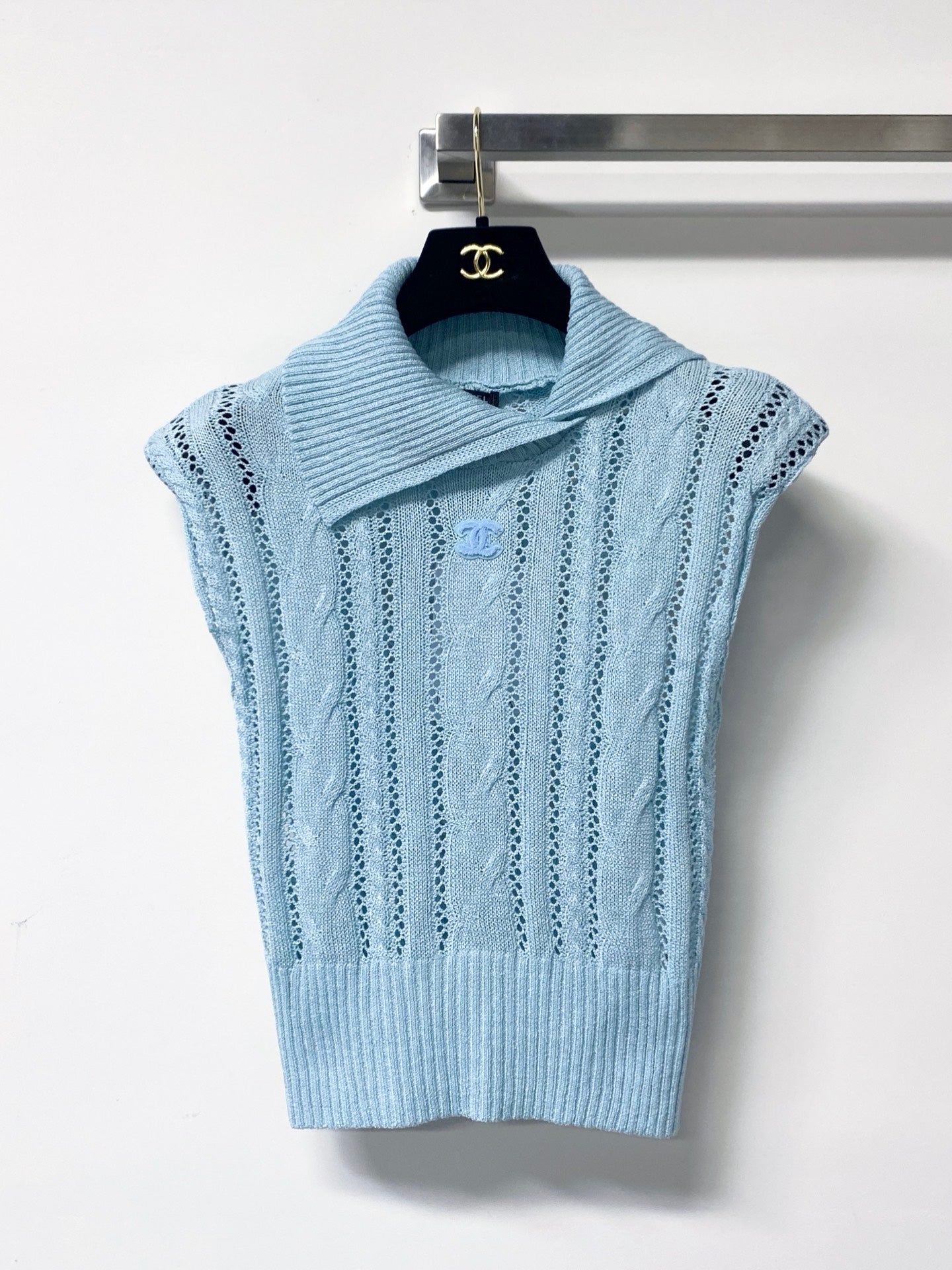 Chanel 2026 Knit Sweater Vest Laine Wool 315615