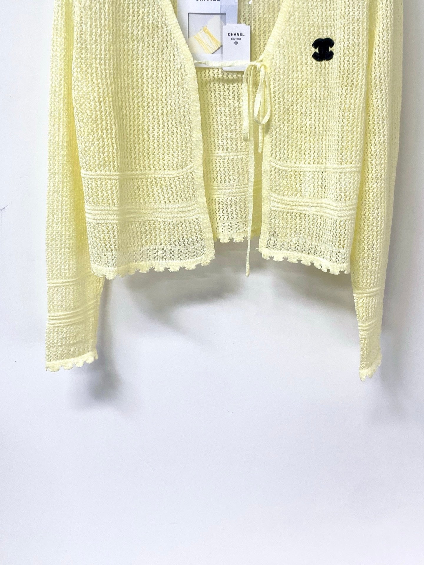 Chanel 2026 Short Knitted Cardigan Cotton 419392