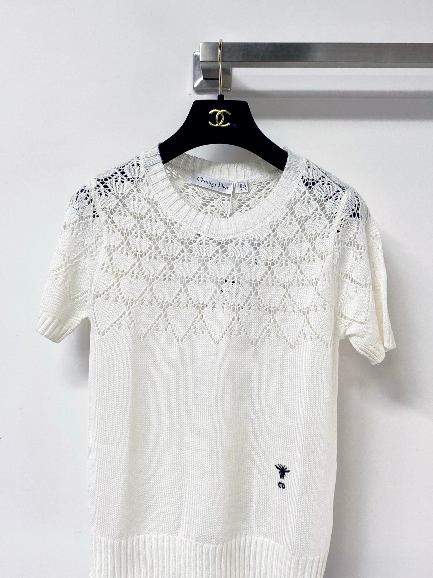 Dior 2026 Short-Sleeve Shirt Wool Laine 479913