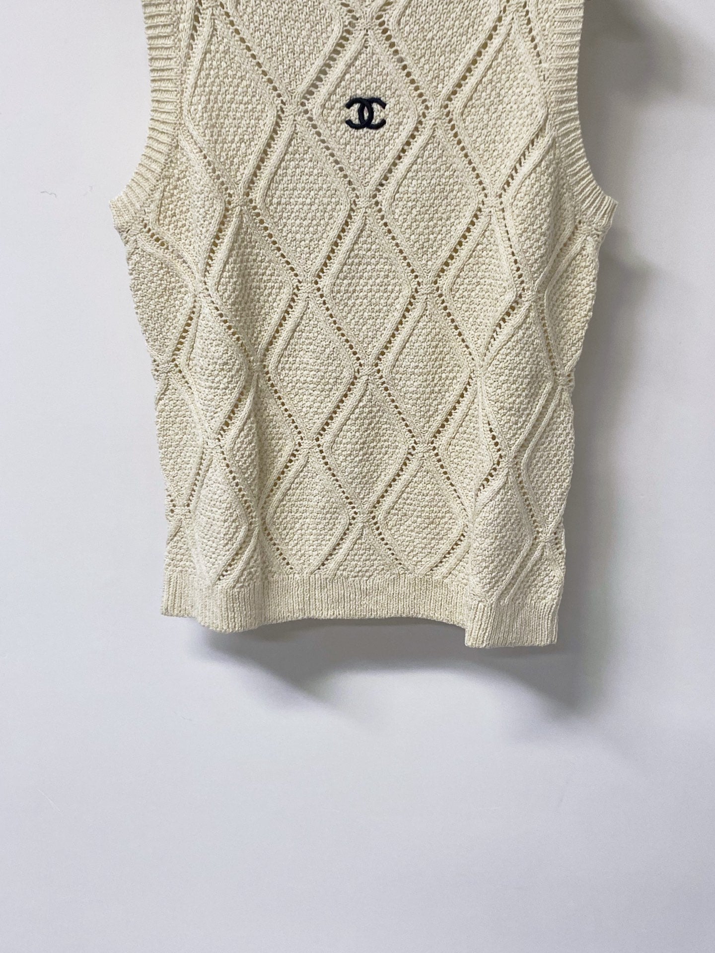 Chanel 2026 Set Cream Wool 690505