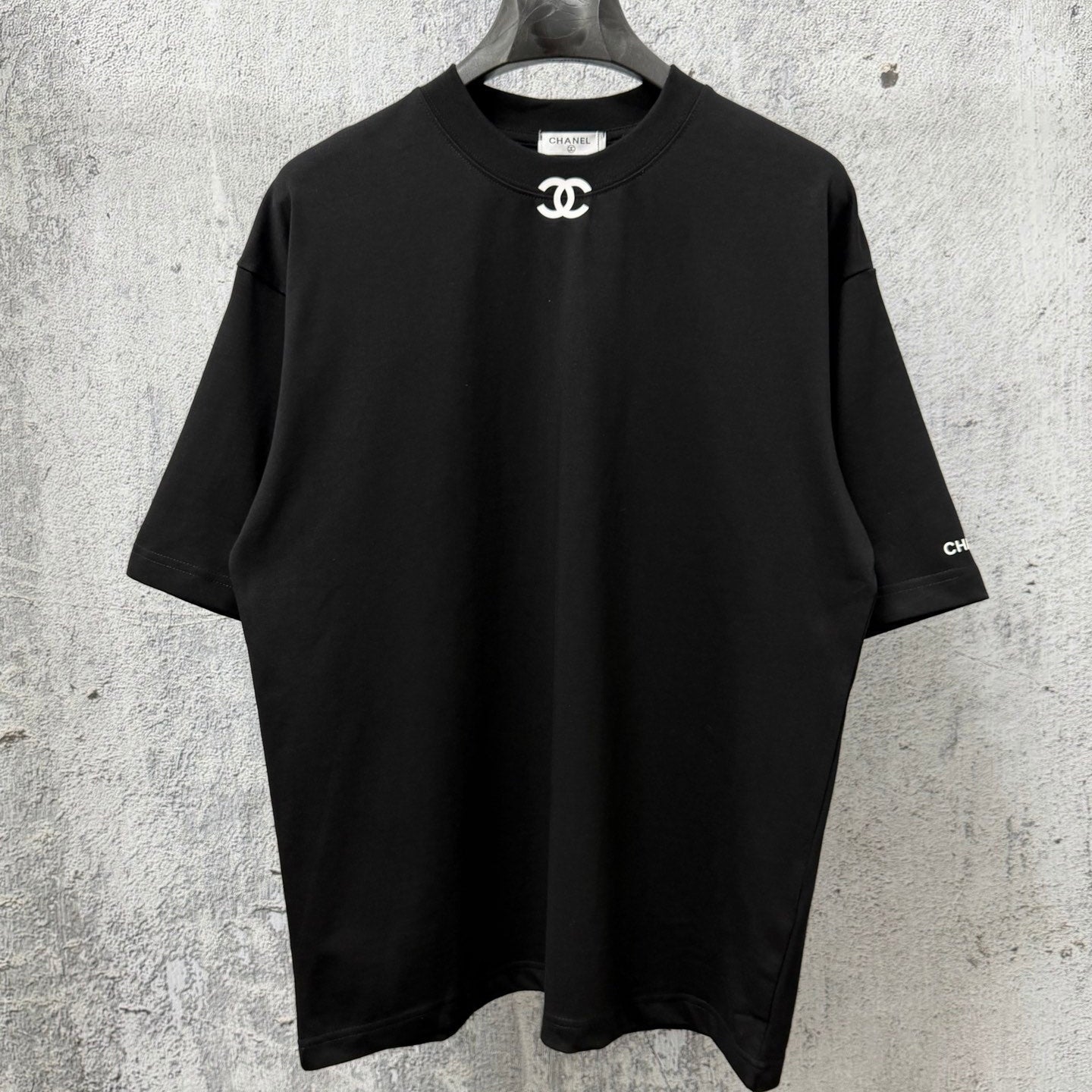 CC 2026  Short-Sleeve T-Shirt Black Pure Cotton 573879