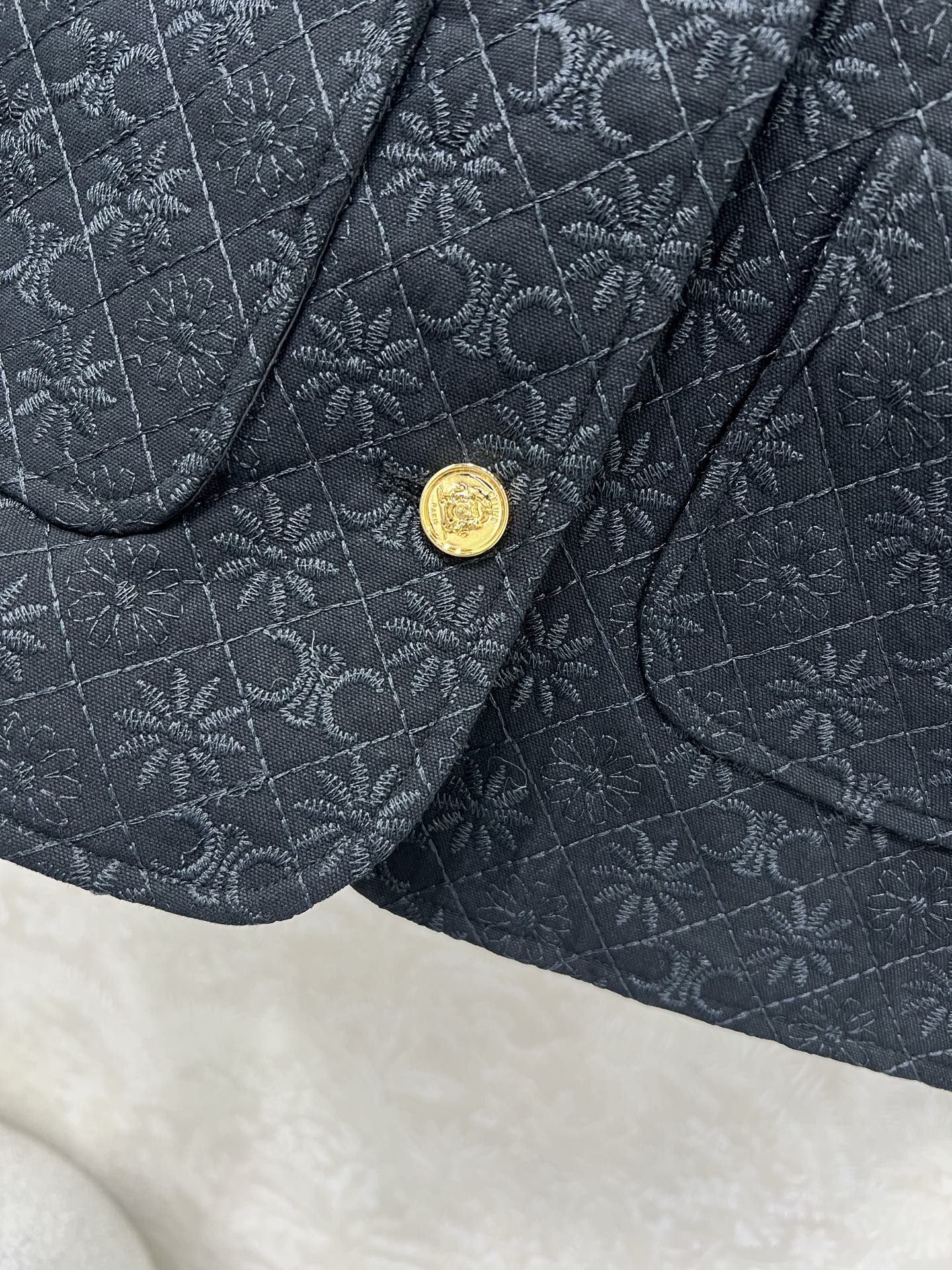 Celine 25 Jacquard Cotton Twill Jacket 292272