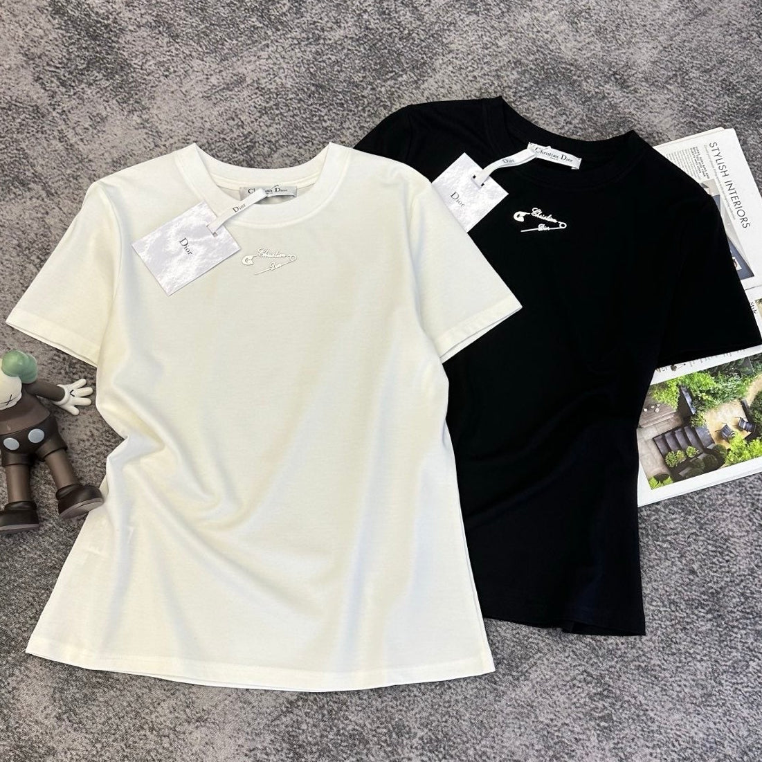 Dior 2026 Mercerized Cotton T-shirt Cotton 374821