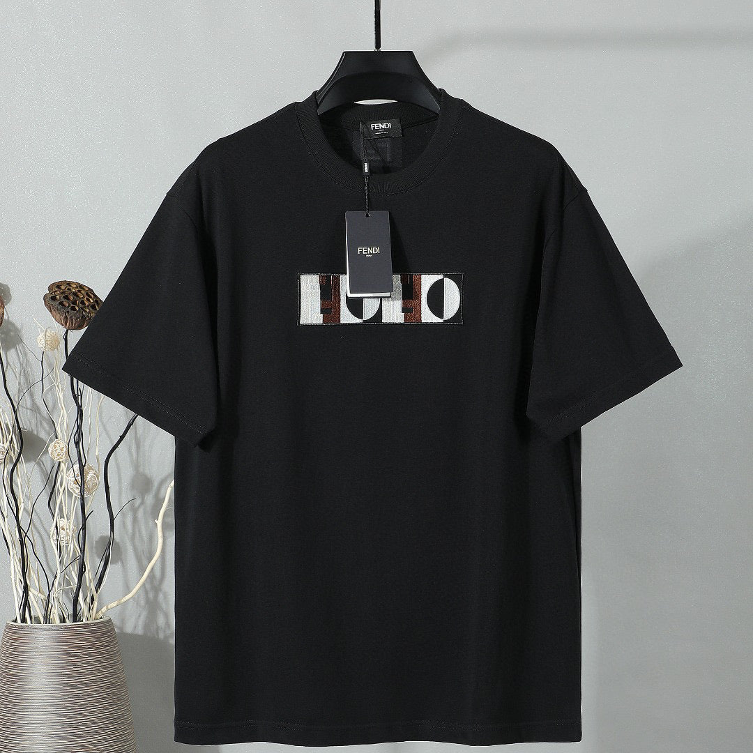 Fendi 2026 Men's Short-Sleeve T-Shirt Cotton Fabric 797251
