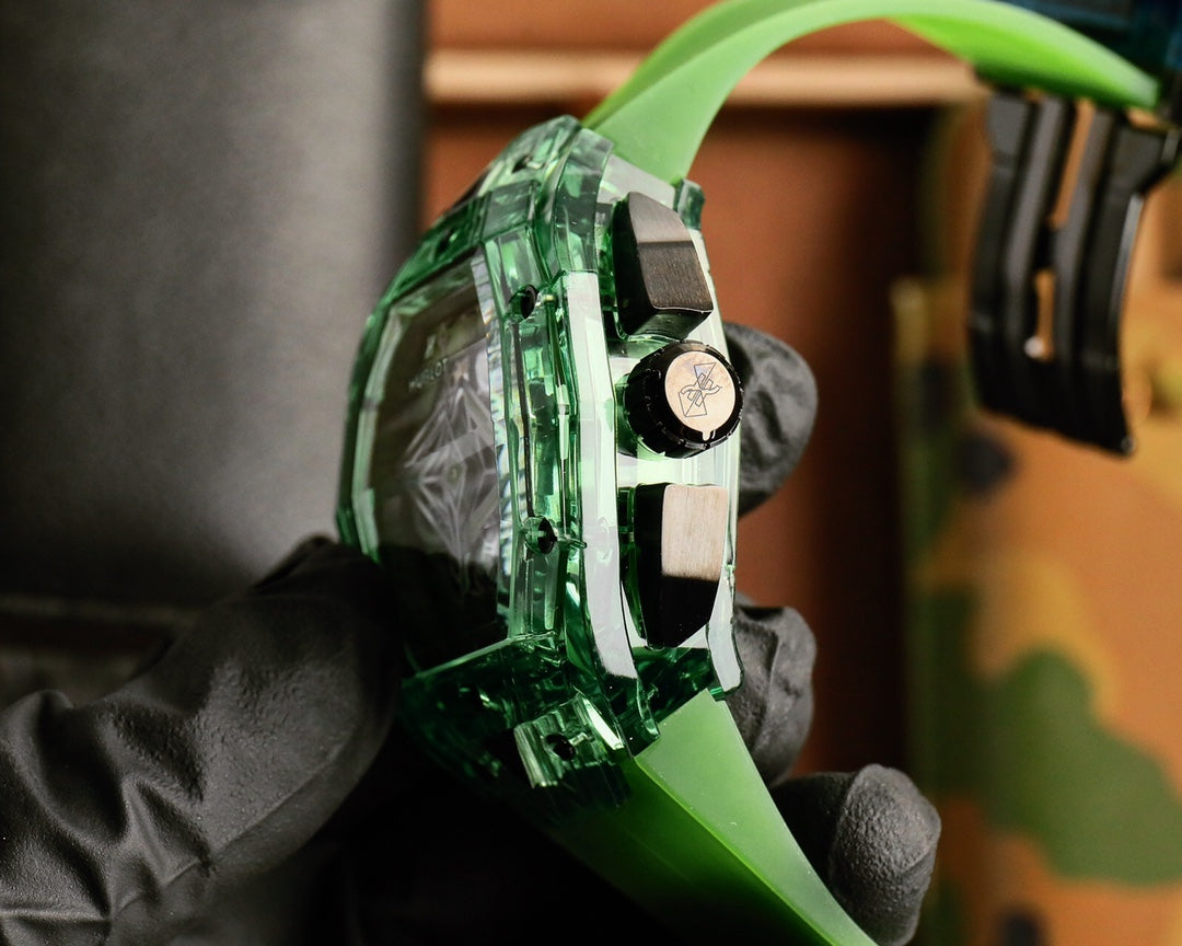 Hublot Big Bang Sang Bleu Green Ceramic 42MM Watch