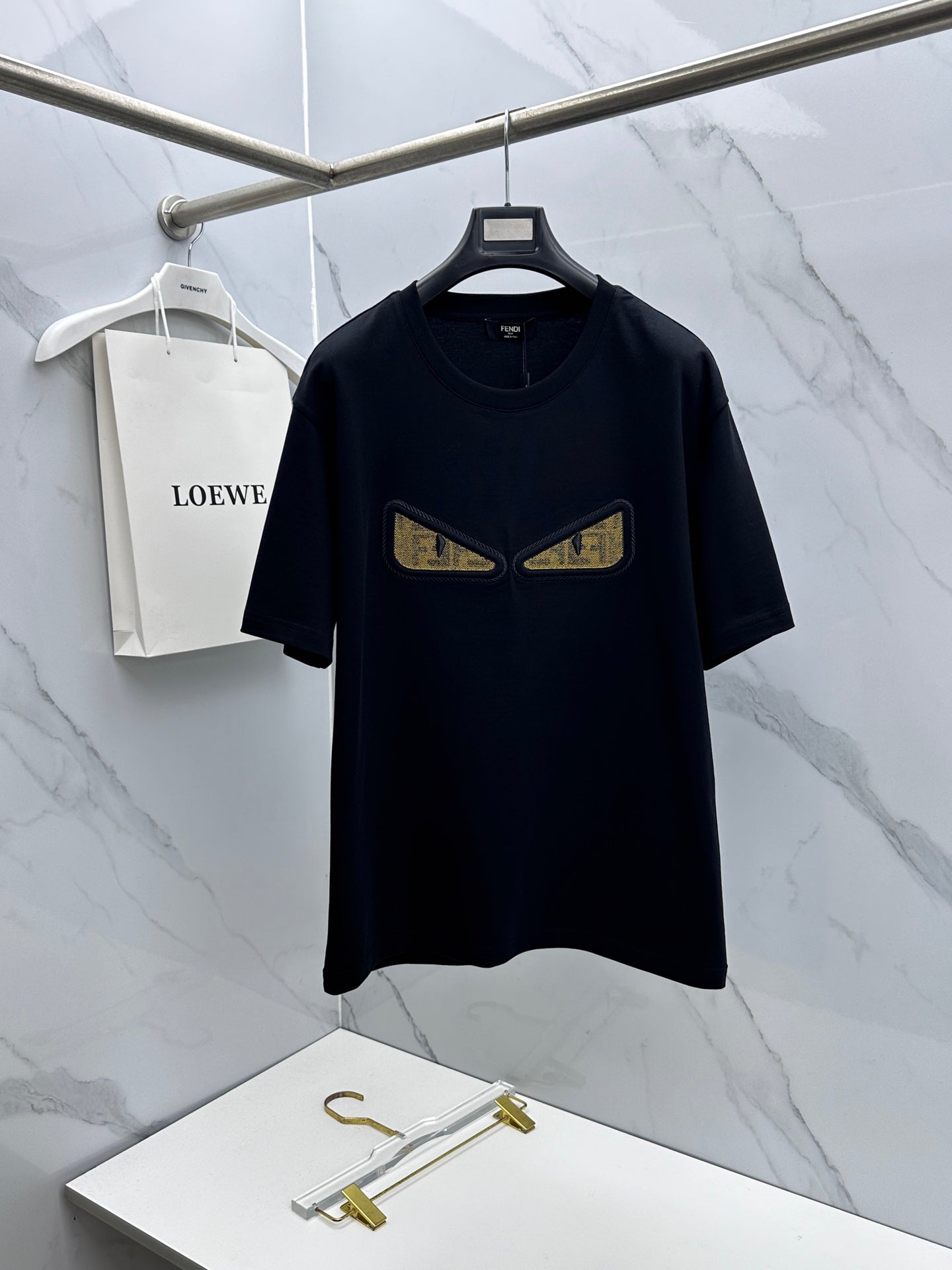 Fendi 2026 Short-Sleeve T-Shirt Cotton 738920