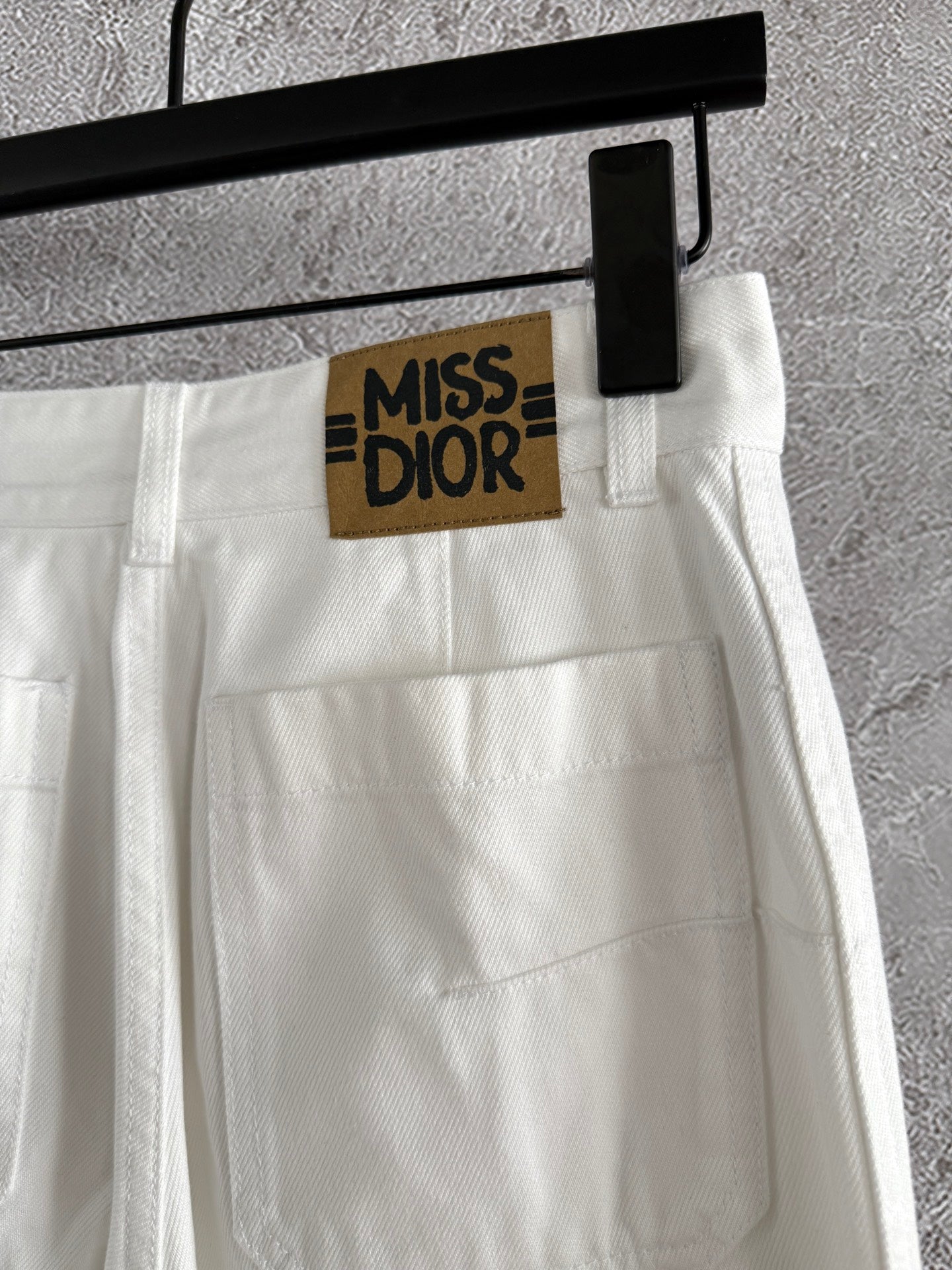 CD MISS DIOR Jeans White Cotton