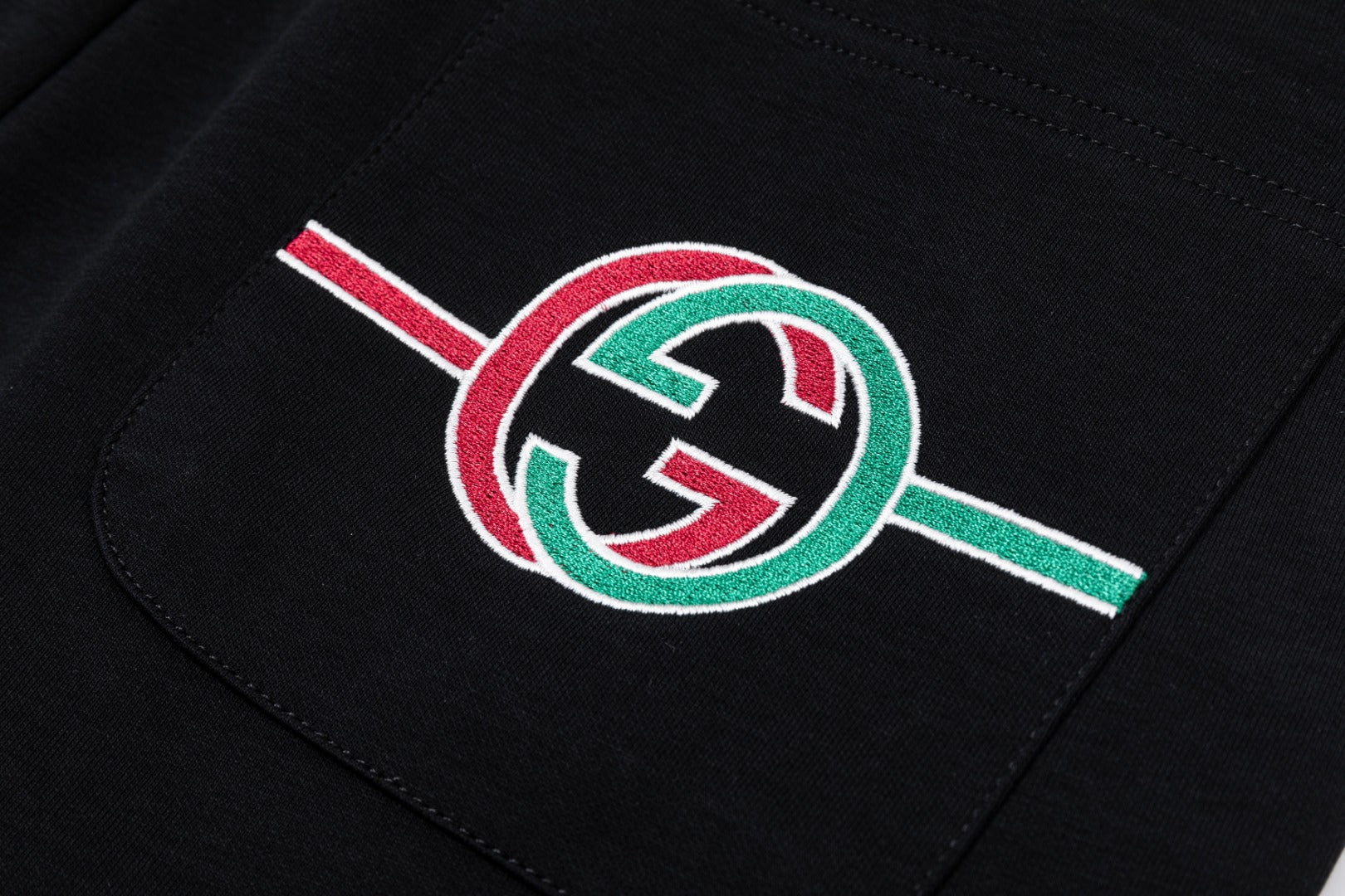 GC 2026 Men's Casual Sweatpants Black Knitted Cotton 644978
