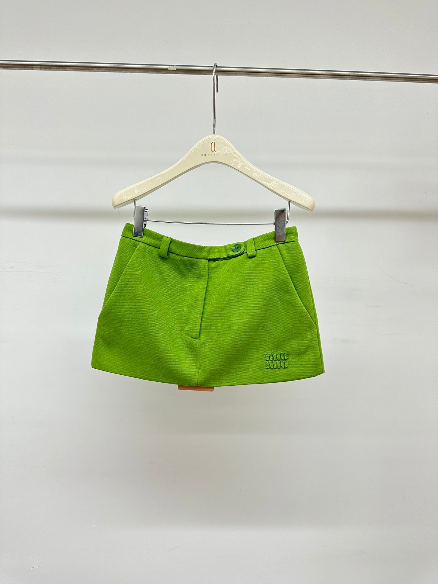 Miumiu 2026 Skirt Green Cotton