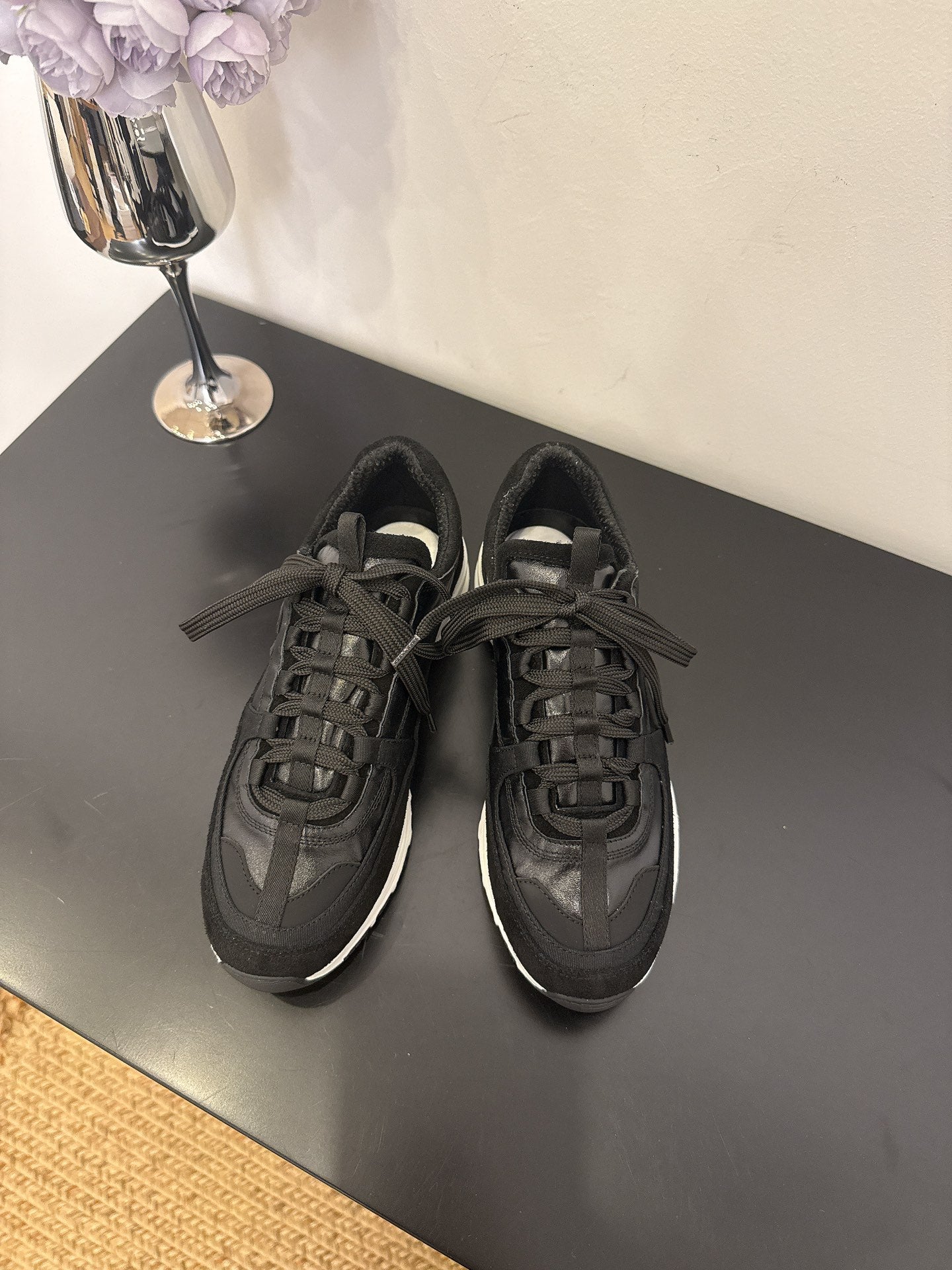 CC 25 Sneaker Black Cowhide 330791
