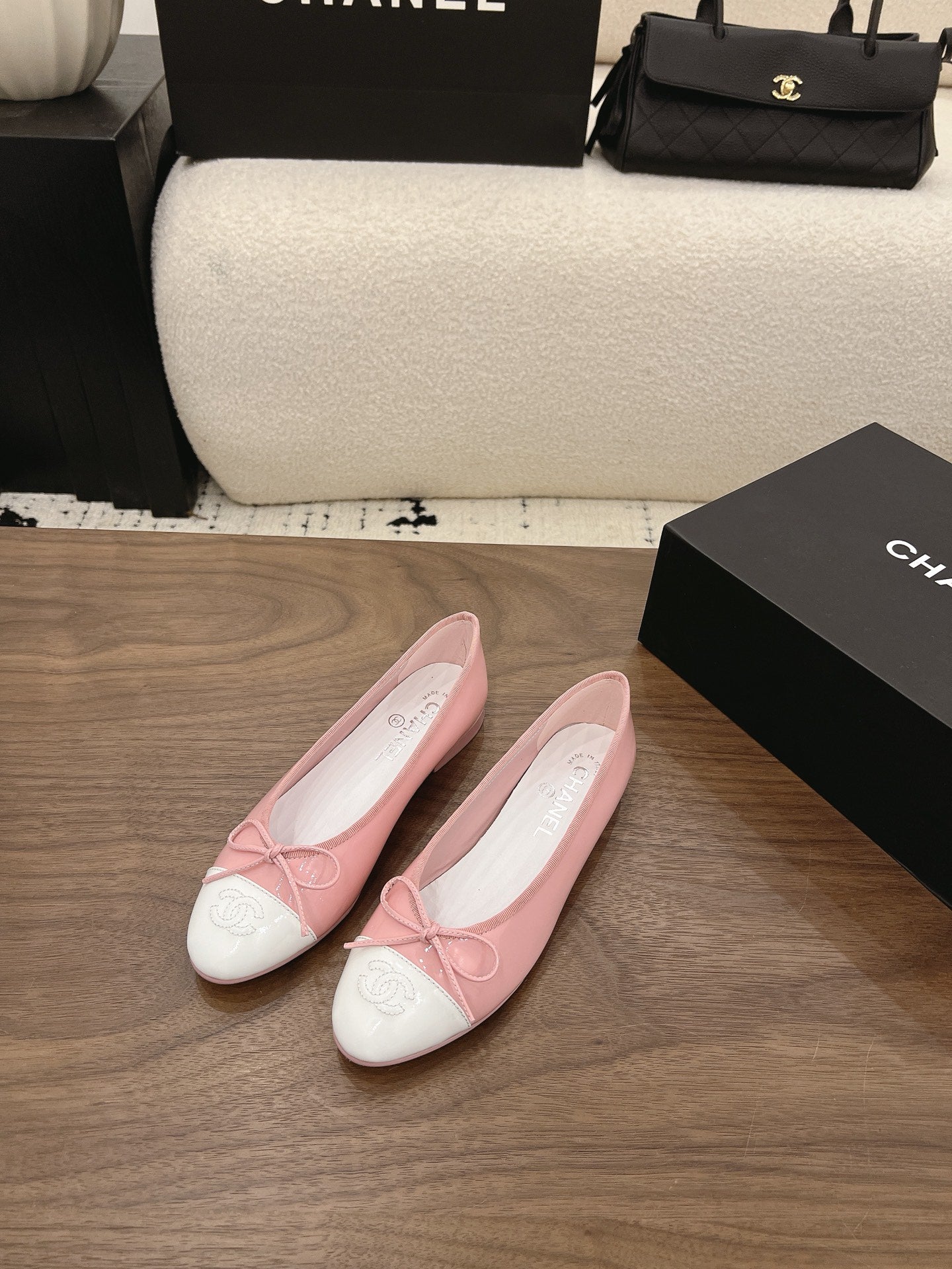 Chanel 2026 Ballet Flat Patent Leather 897526