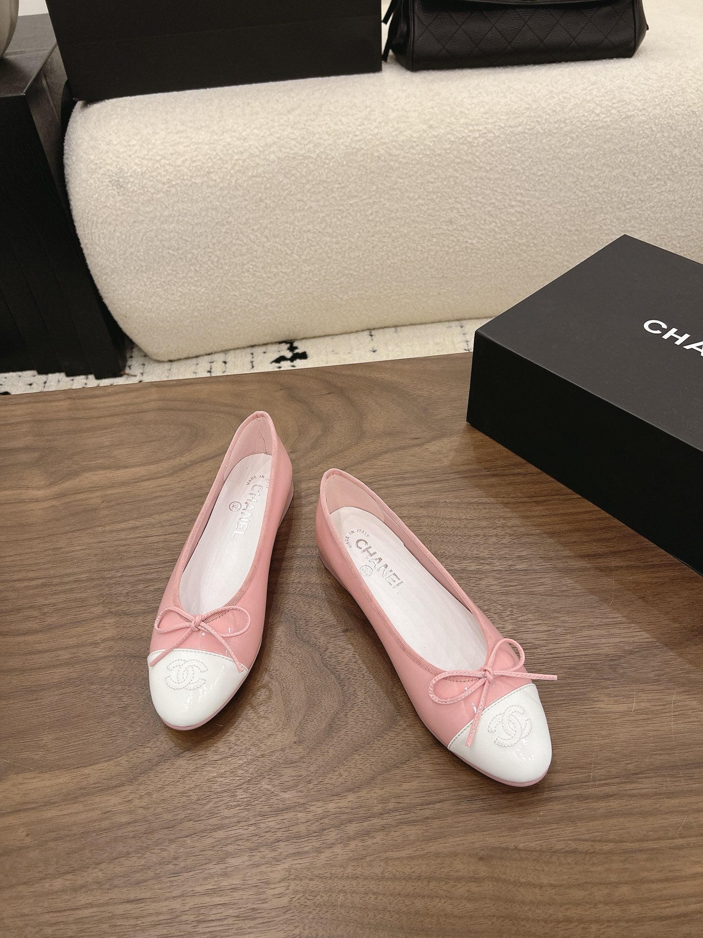 Chanel 2026 Ballet Flat Patent Leather 897526