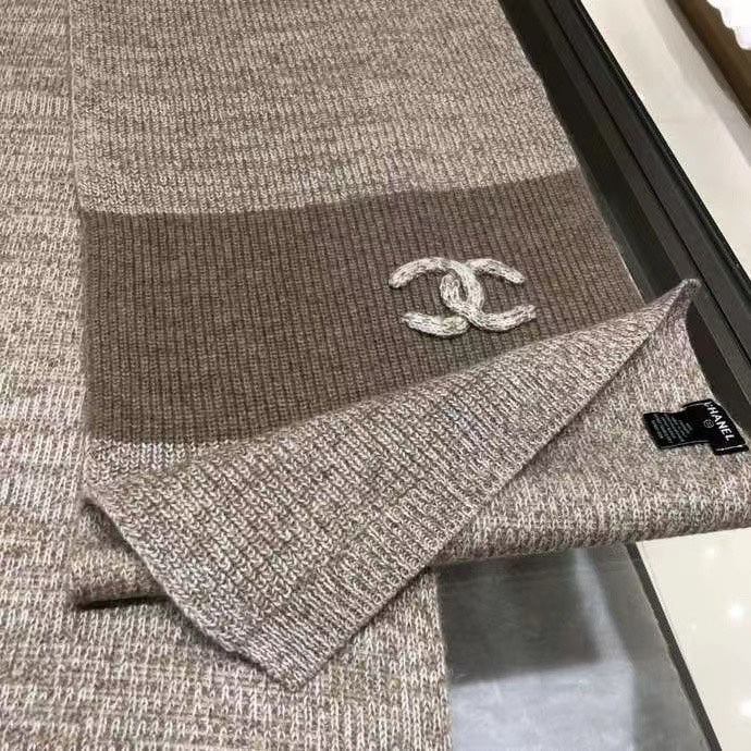 CC Scarf 200 CM In Brown Cashmere 416774