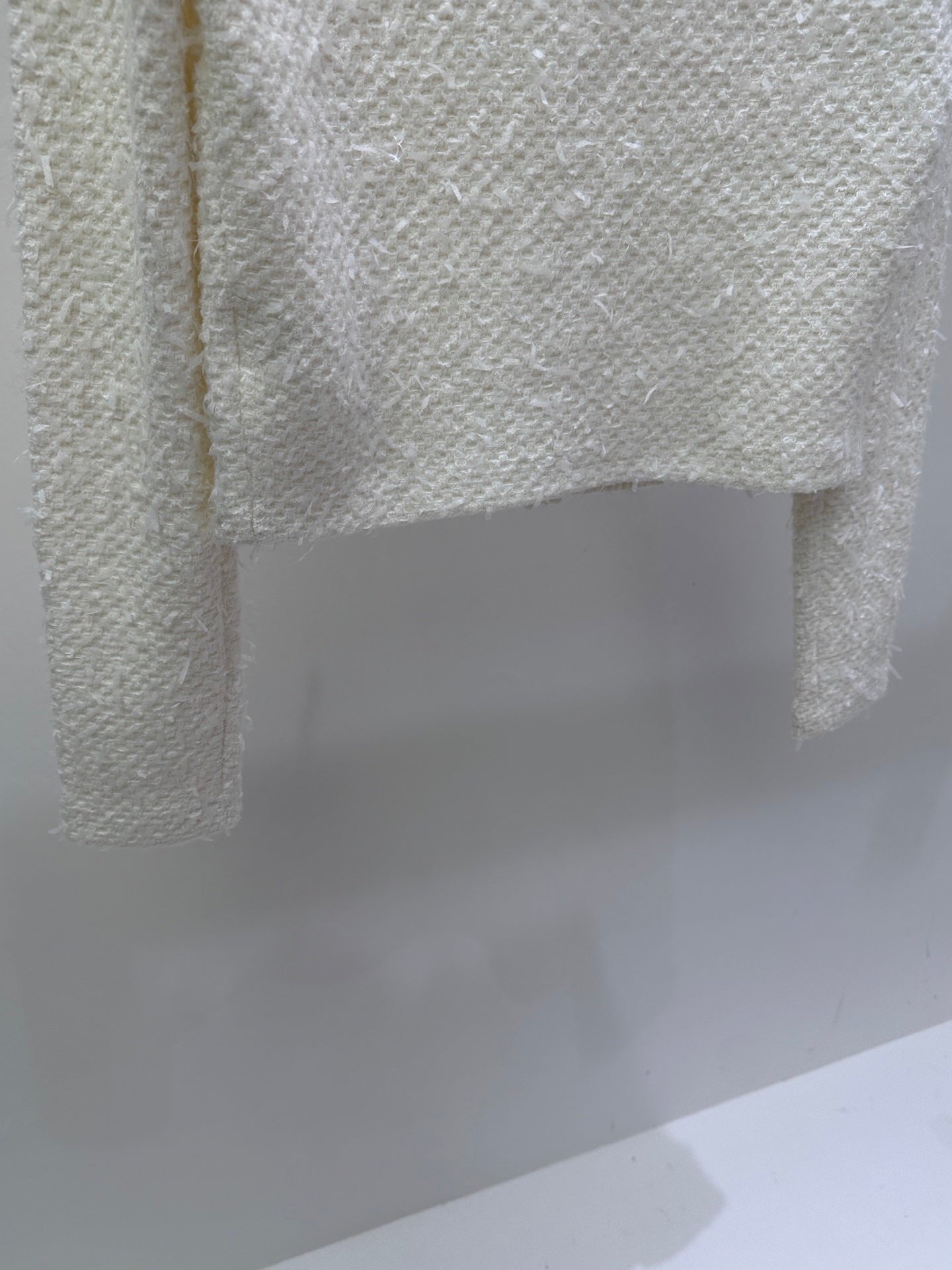 CC 25 Set Knitted Cardigan White Tweed 59490520