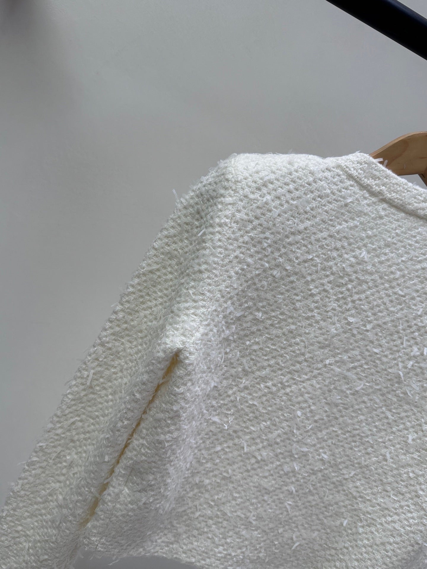 CC 25 Set Knitted Cardigan White Tweed 59490520