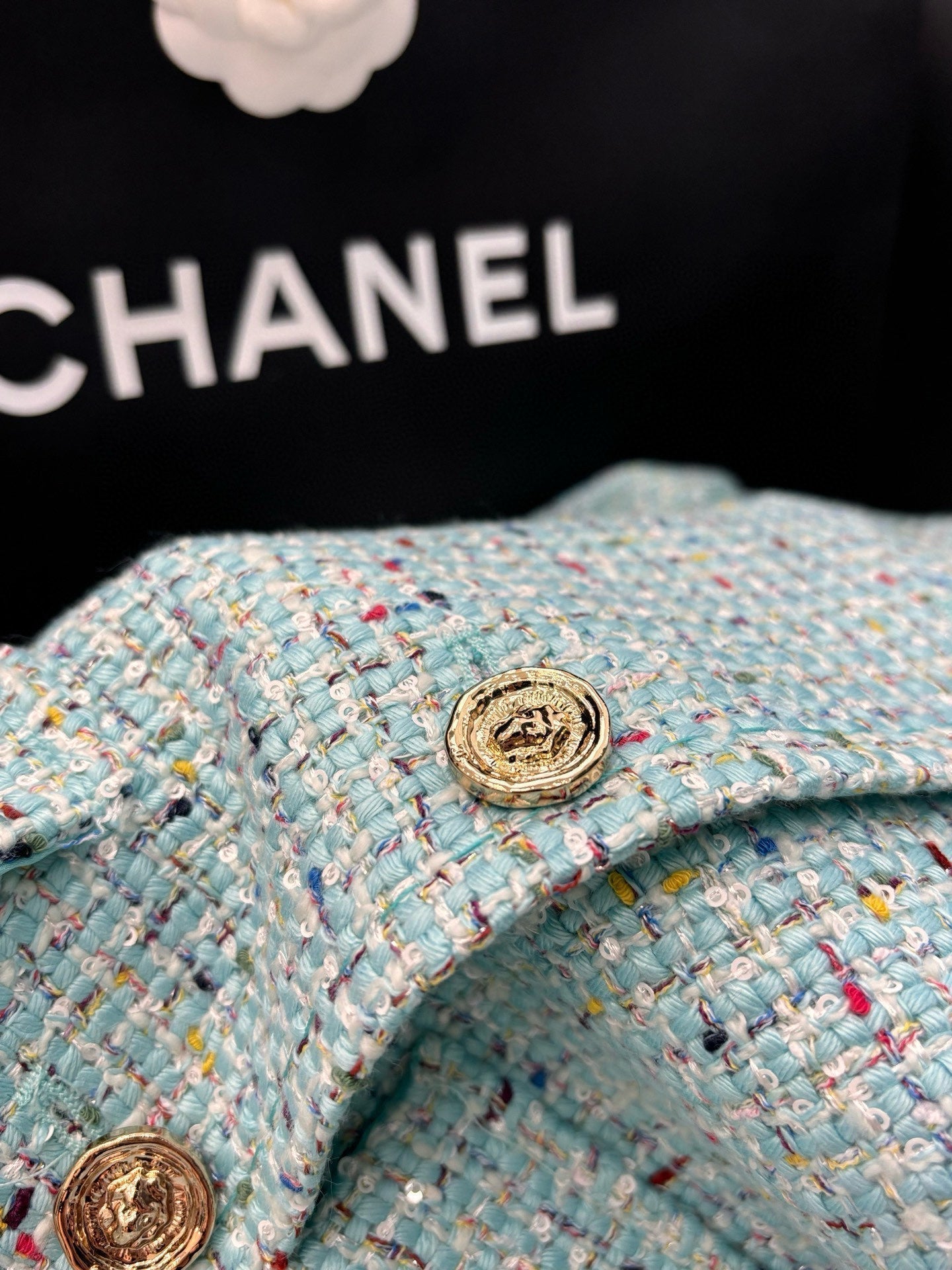 CC 25 Jacket Blue Pastel Wool 278696
