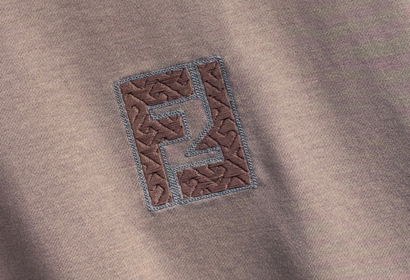 Fendi 2026 Men's Short-Sleeve T-Shirt Brown Cotton 737223