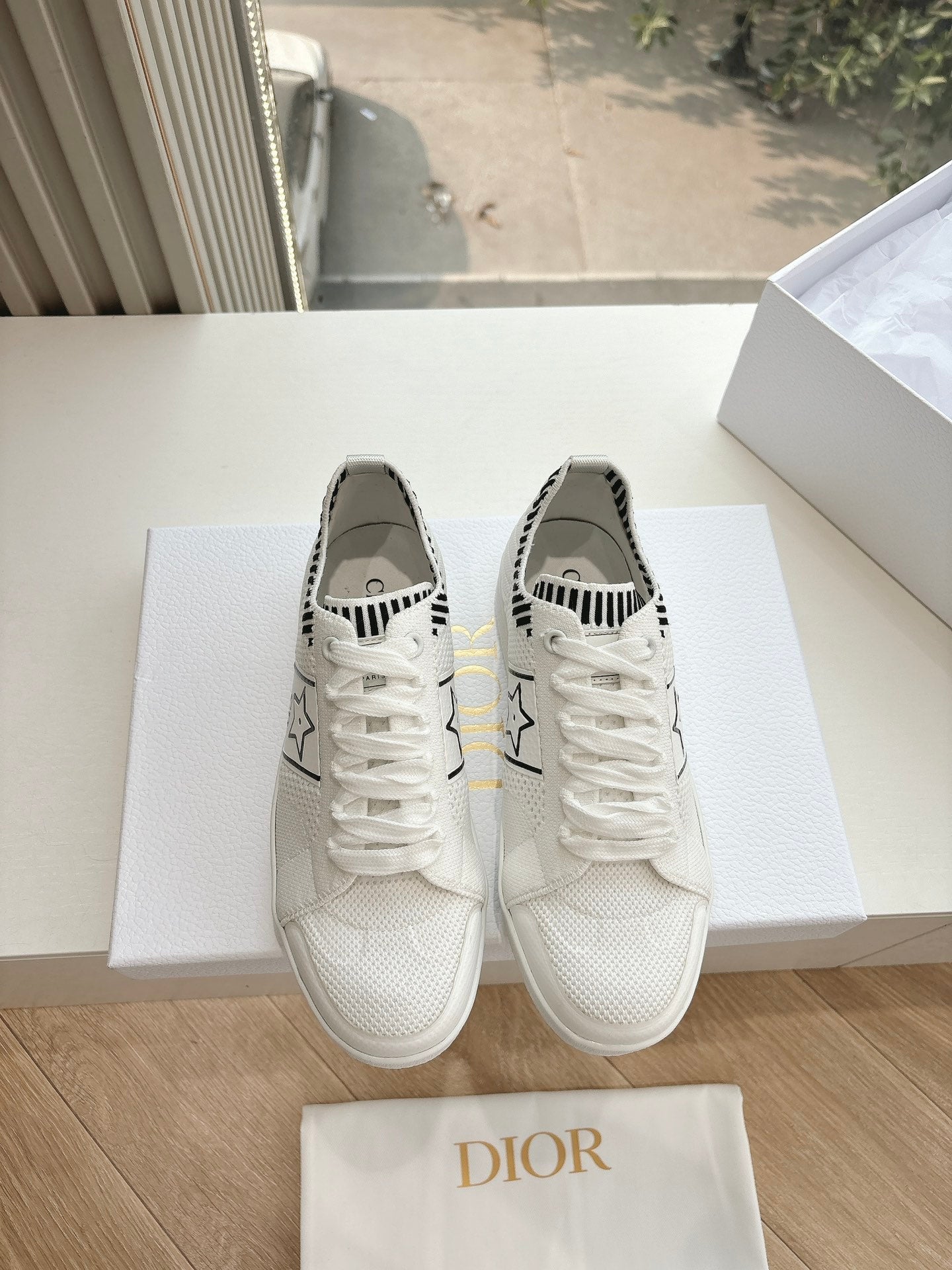 CD 26s Sneaker White Cowhide 648336