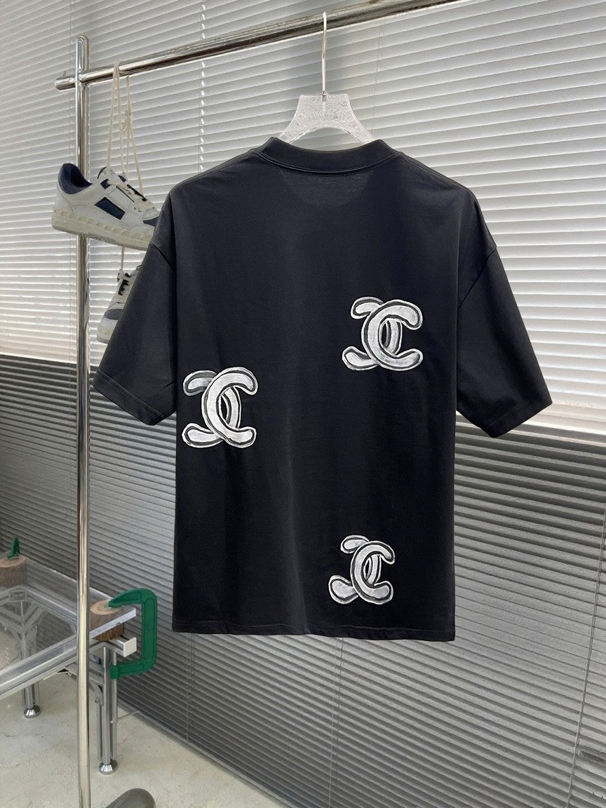 CC 2026 Hand-painted T-shirt Cotton 456188