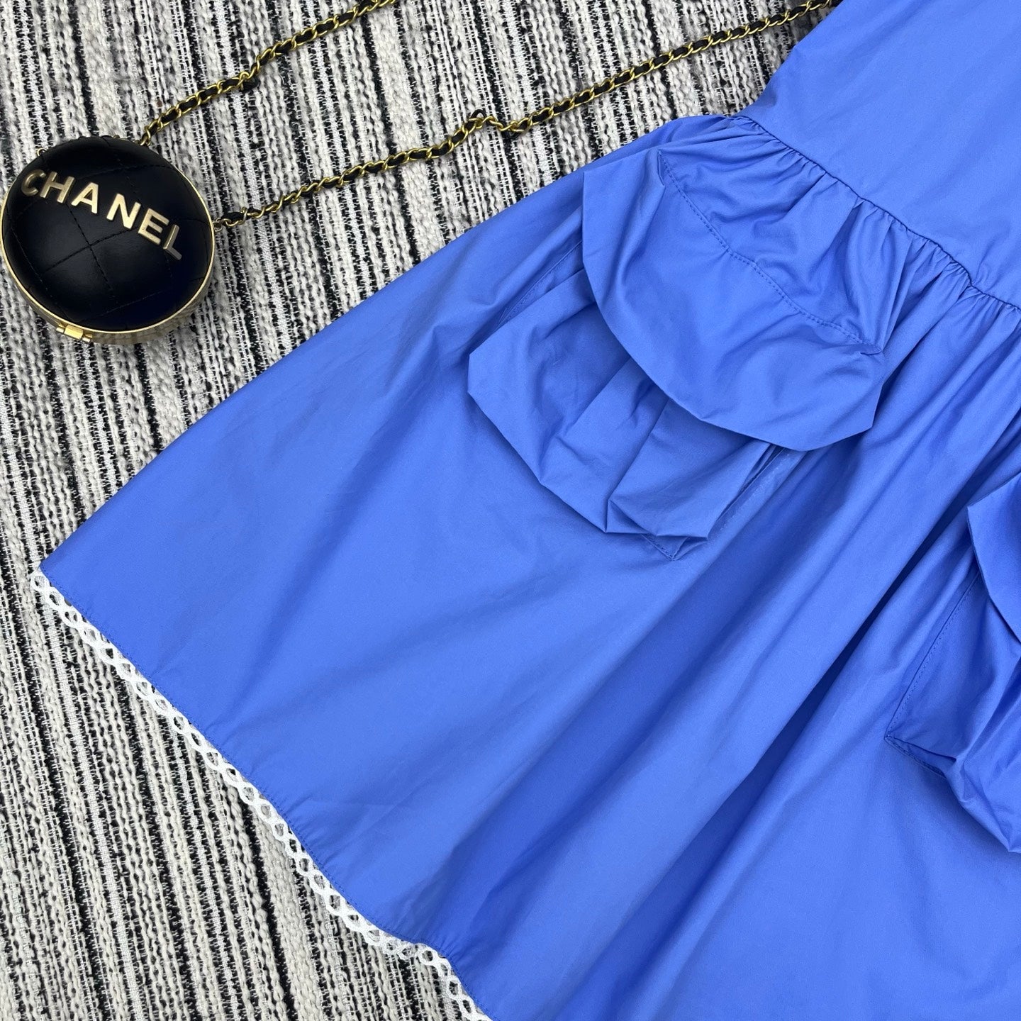 MiuMiu 2026 Dress Blue Cotton 646522