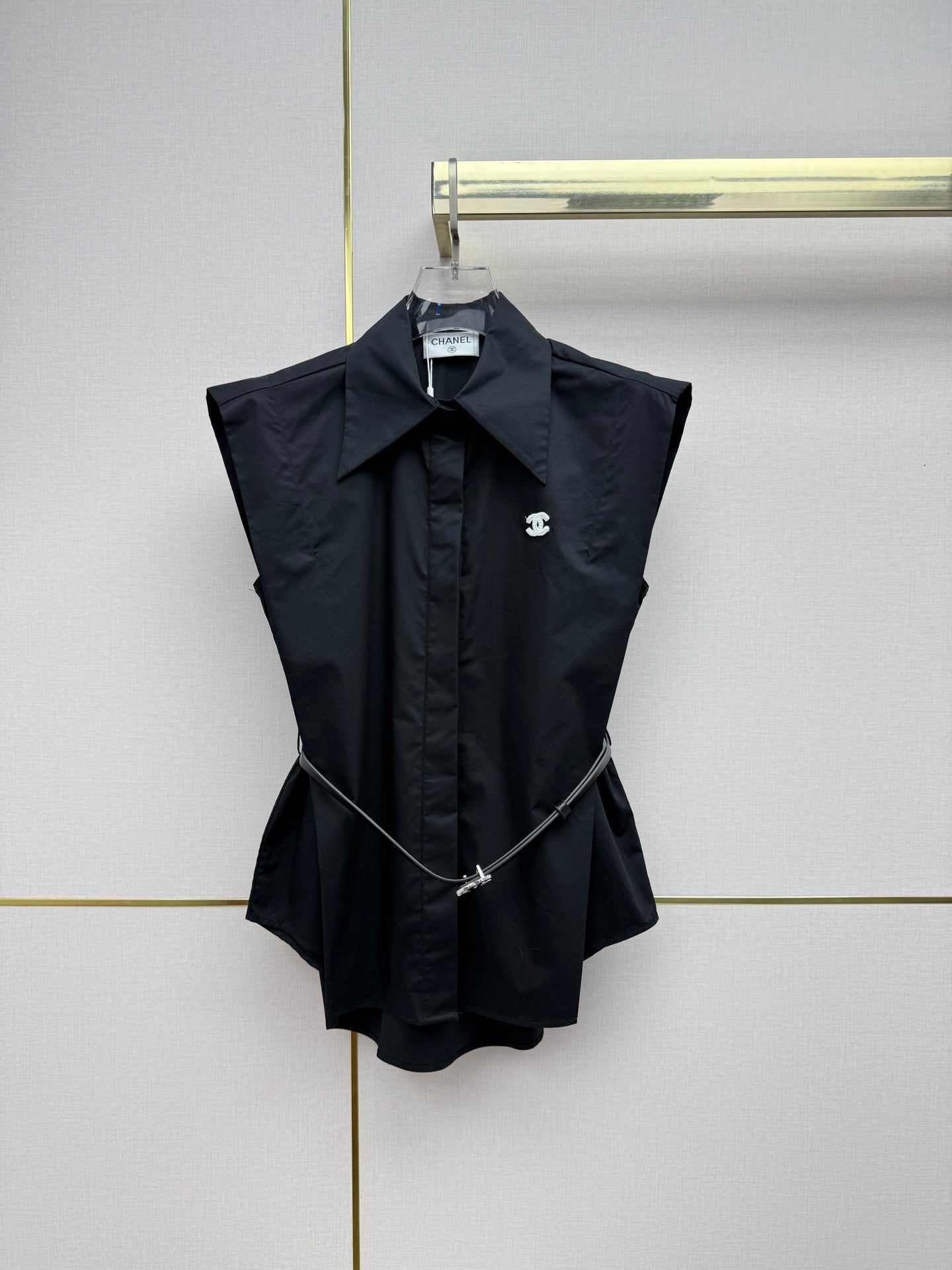 Chanel 2026 Sleeveless Shirt Cotton 400194