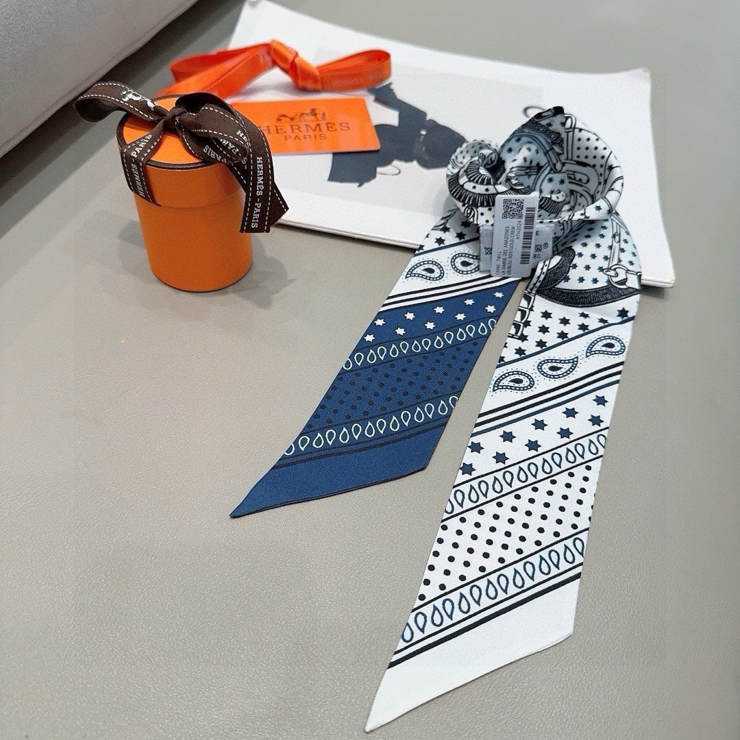 CC Slim Bandeau 120 CM In Colorful Silk Twill 287555