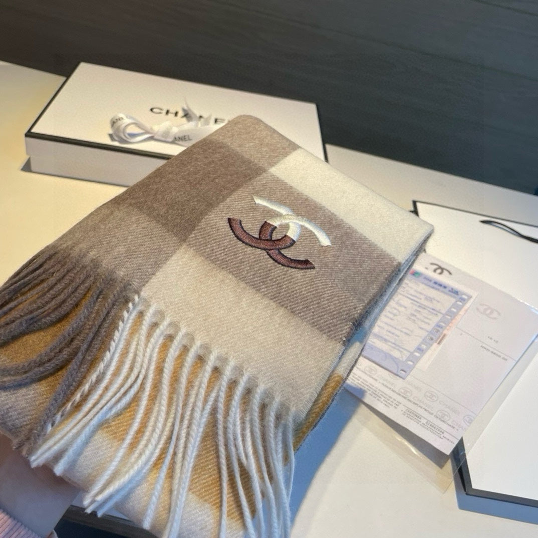 CC Scarf 180 CM In Colorful Cashmere 382715