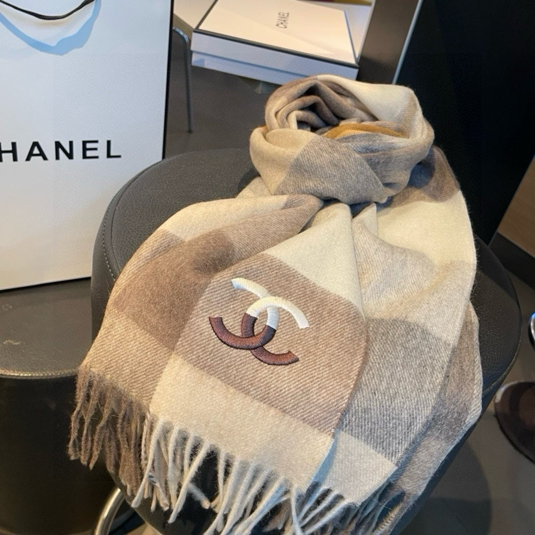CC Scarf 180 CM In Colorful Cashmere 382715