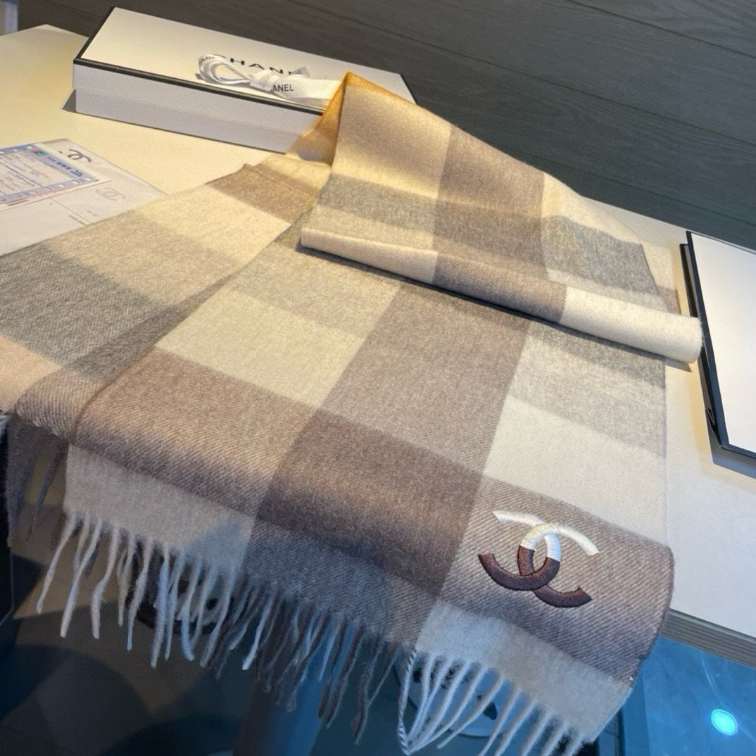 CC Scarf 180 CM In Colorful Cashmere 382715