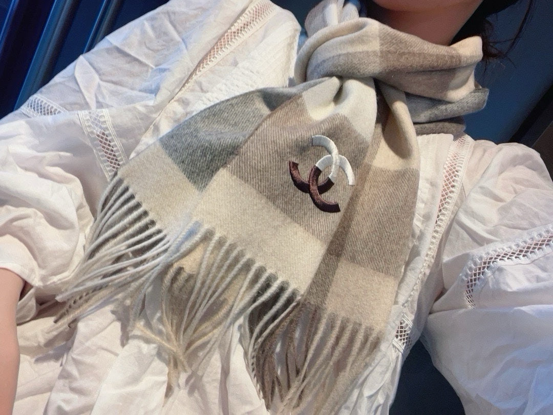 CC Scarf 180 CM In Colorful Cashmere 382715