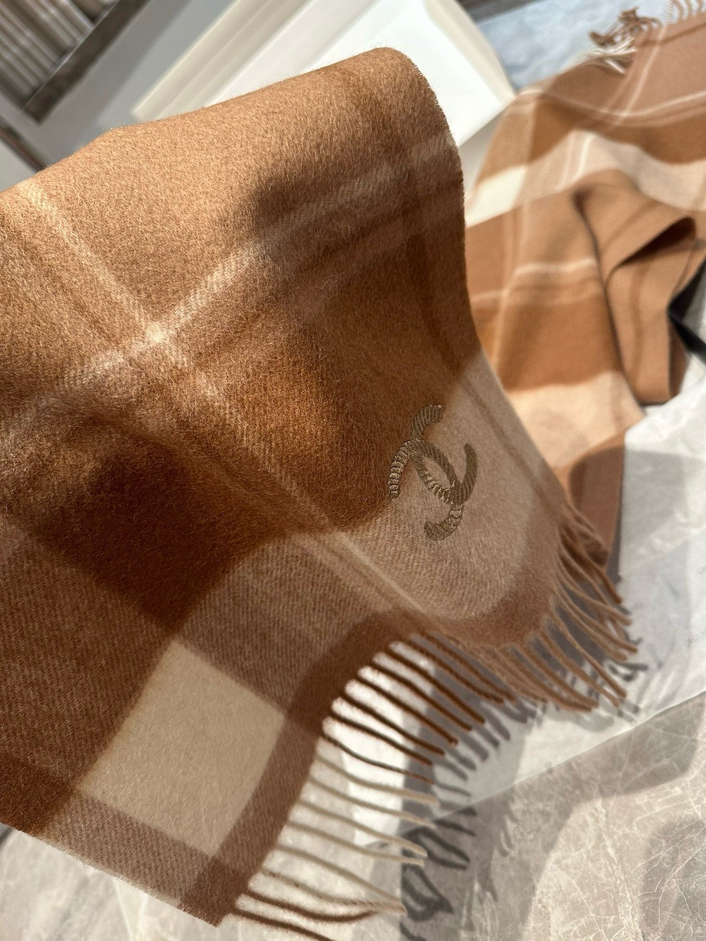 CC Scarf 180 CM In Colorful Cashmere 394482