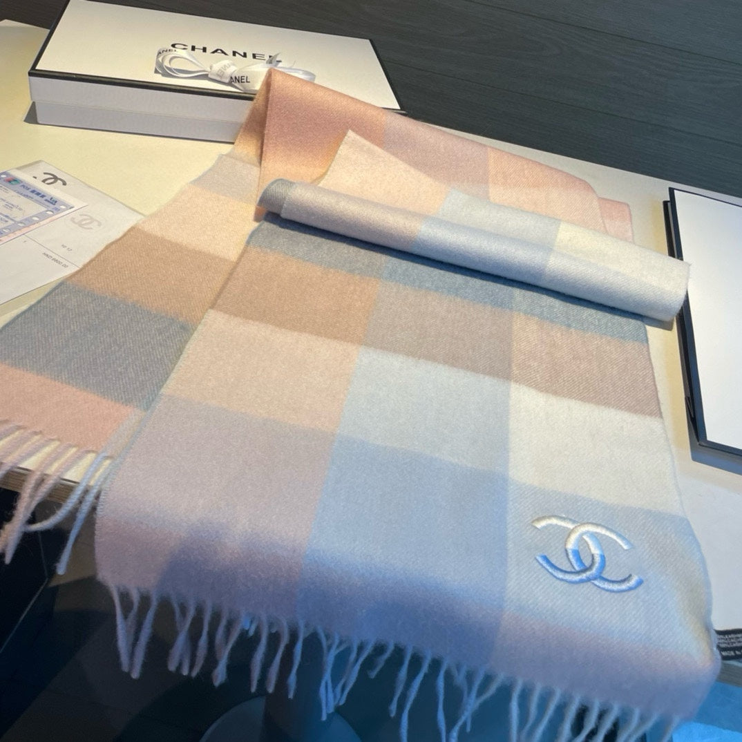 CC Scarf 180 CM In Colorful Cashmere 396317