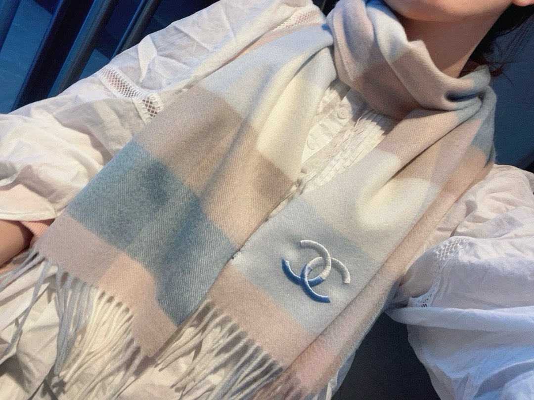 CC Scarf 180 CM In Colorful Cashmere 396317