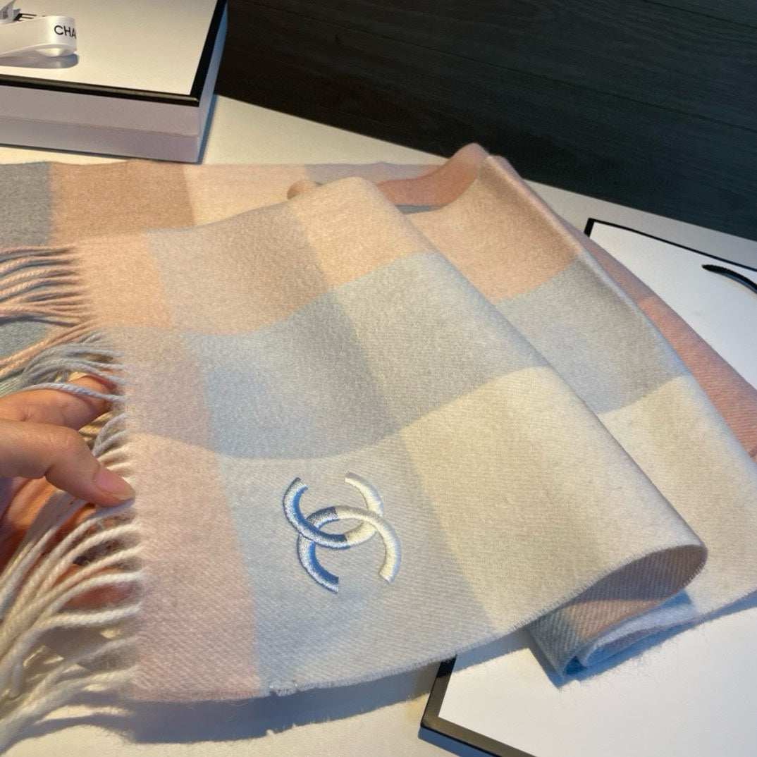 CC Scarf 180 CM In Colorful Cashmere 396317