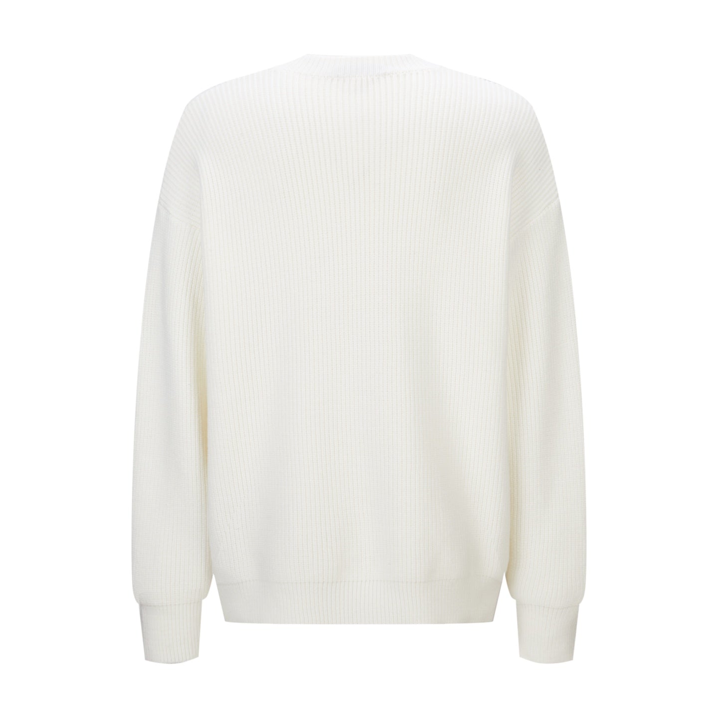 Balenciaga 25 Sweater White Wool 0011