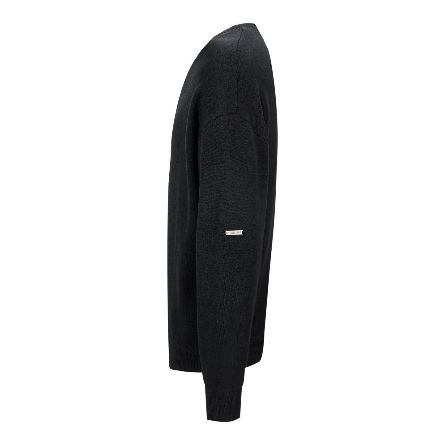 Balenciaga 25 Sweater Black Wool 0012