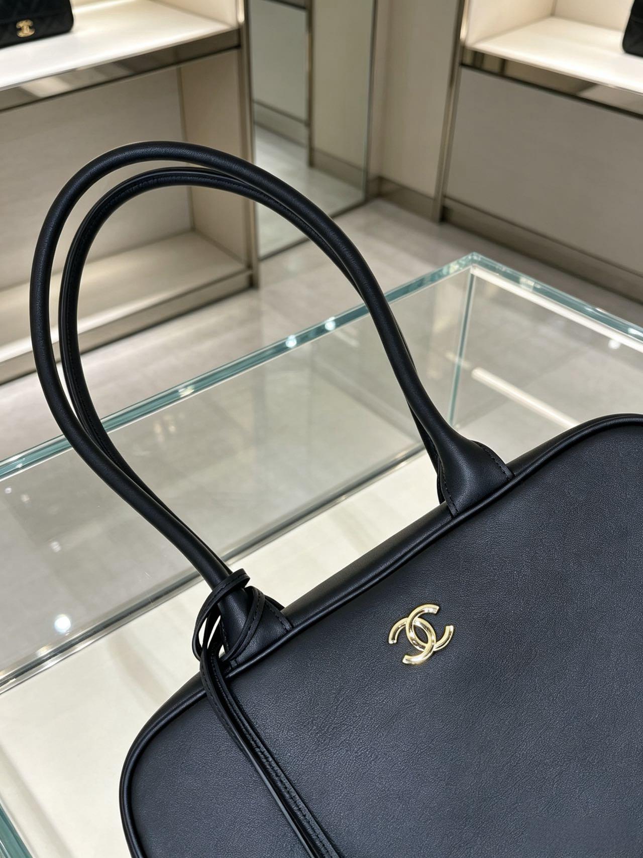 Chanel 2026  Bowling Bag 29cm Multicolors Calfskin