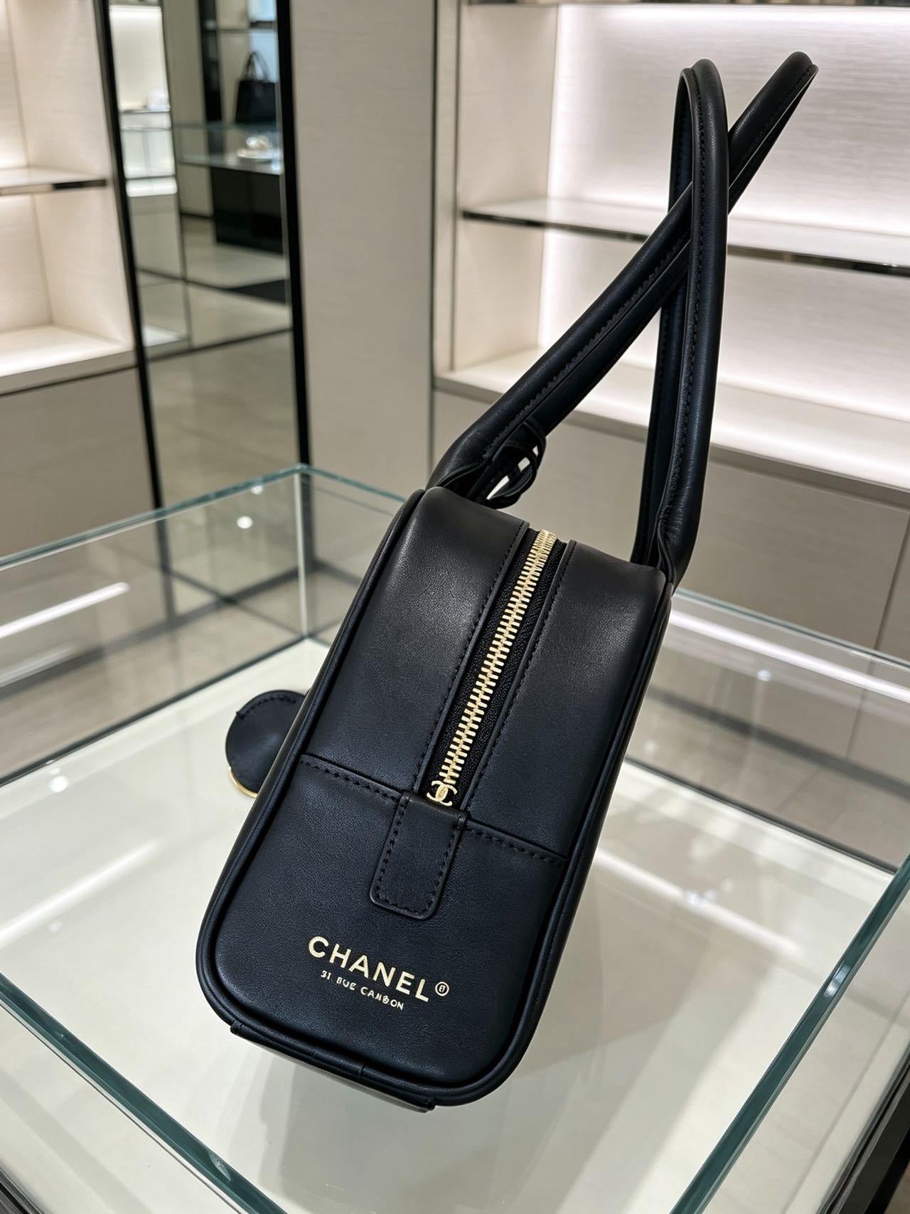 Chanel 2026  Bowling Bag 29cm Multicolors Calfskin