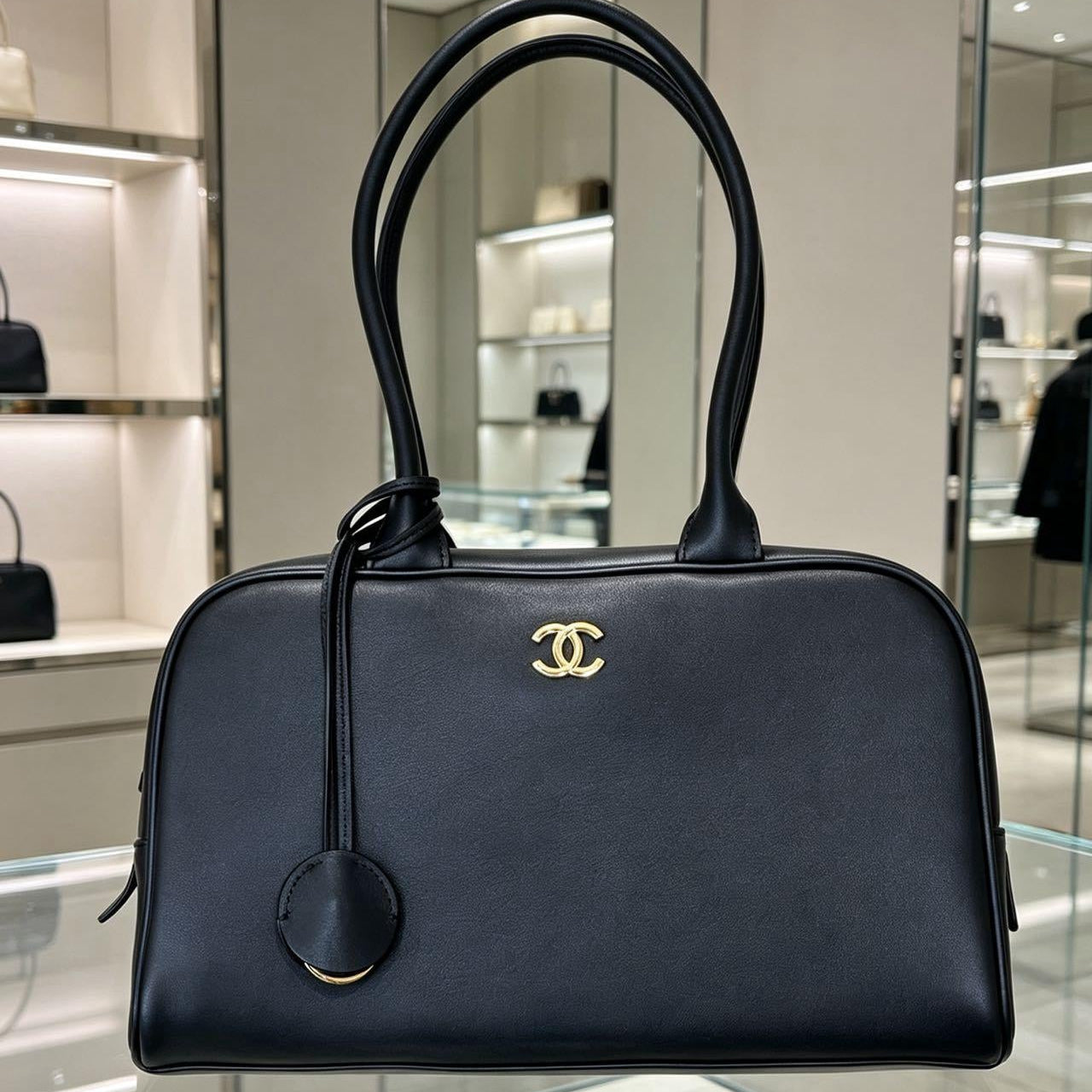 Chanel 2026  Bowling Bag 29cm Multicolors Calfskin
