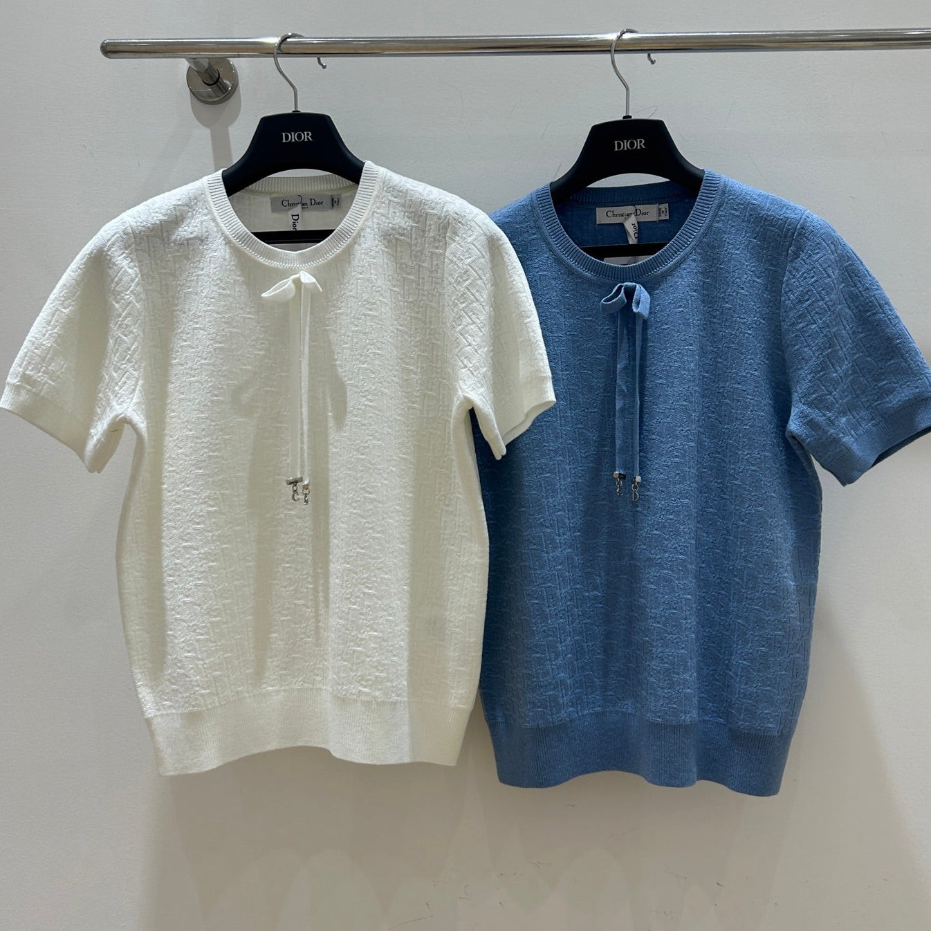 Dior 2026 Knit Short-sleeved Top Wool 399416