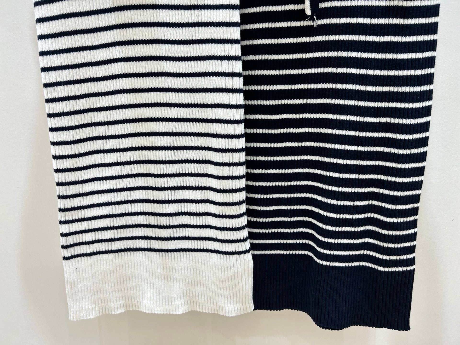 Dior 2026 Stripes Knit Dress Cotton 479365