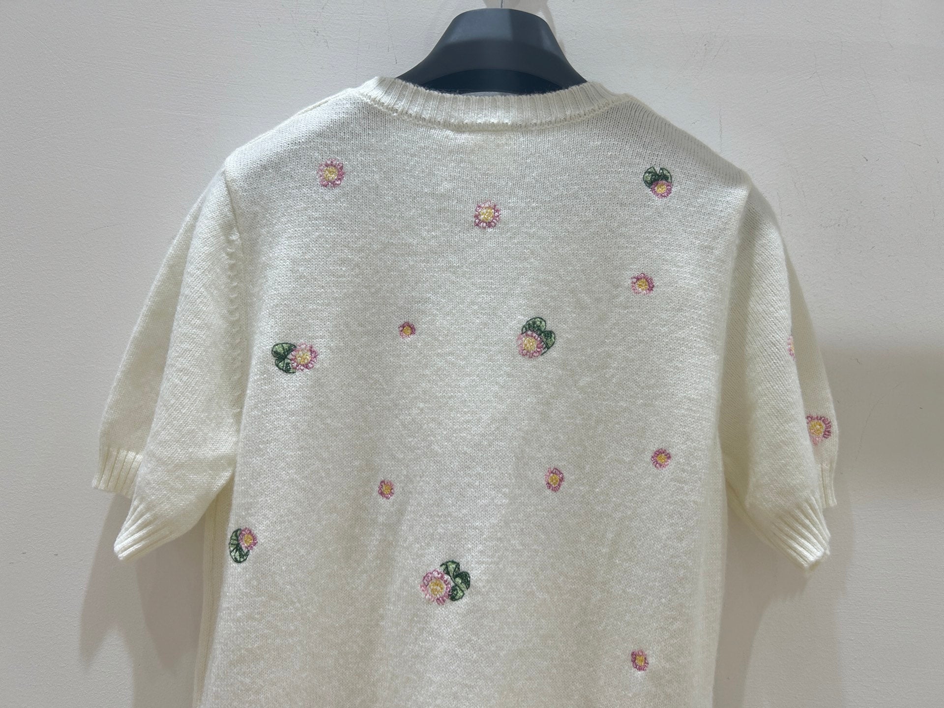 Dior 2026 T-shirt Cream Wool 535385