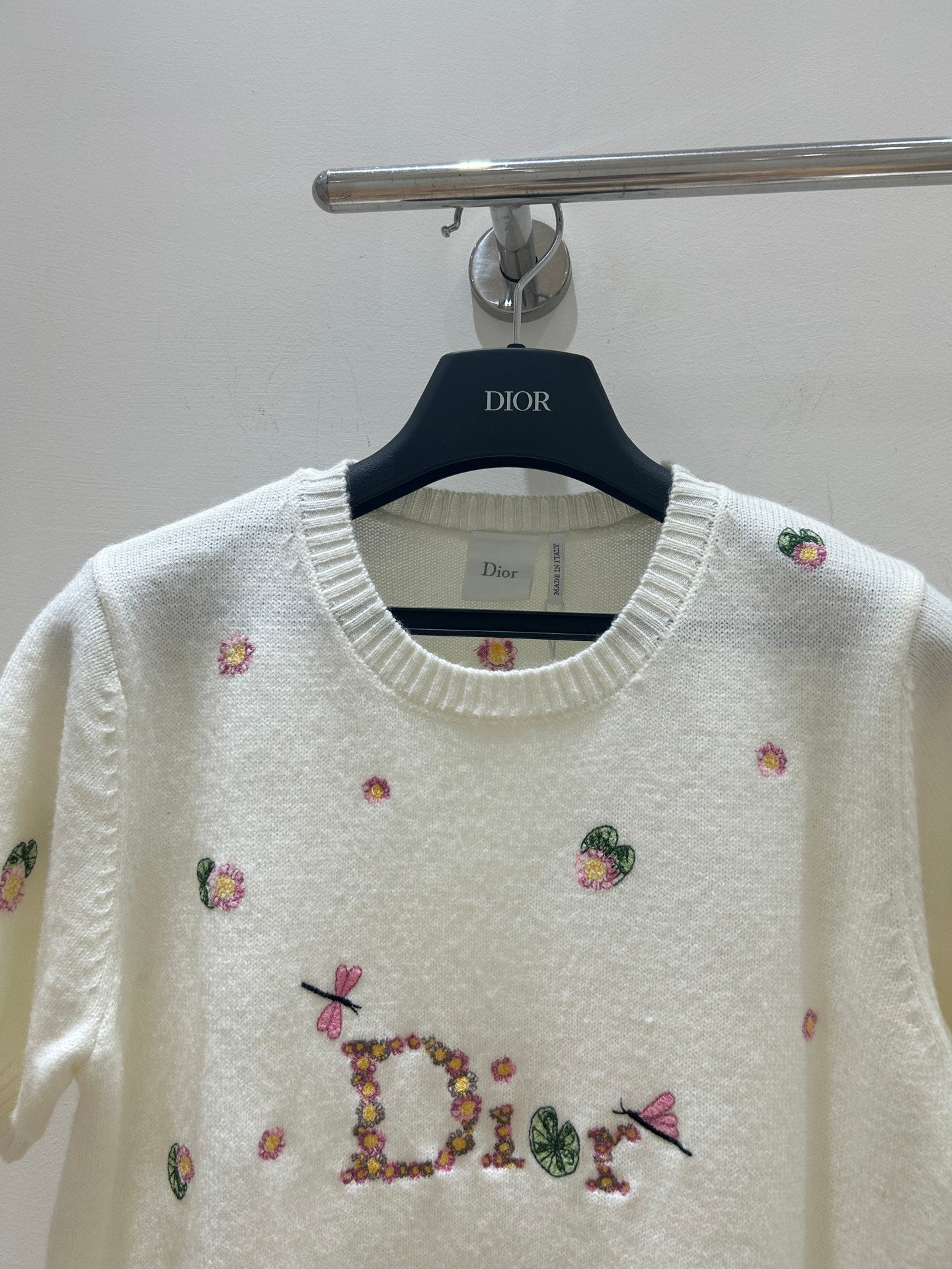 Dior 2026 T-shirt Cream Wool 535385