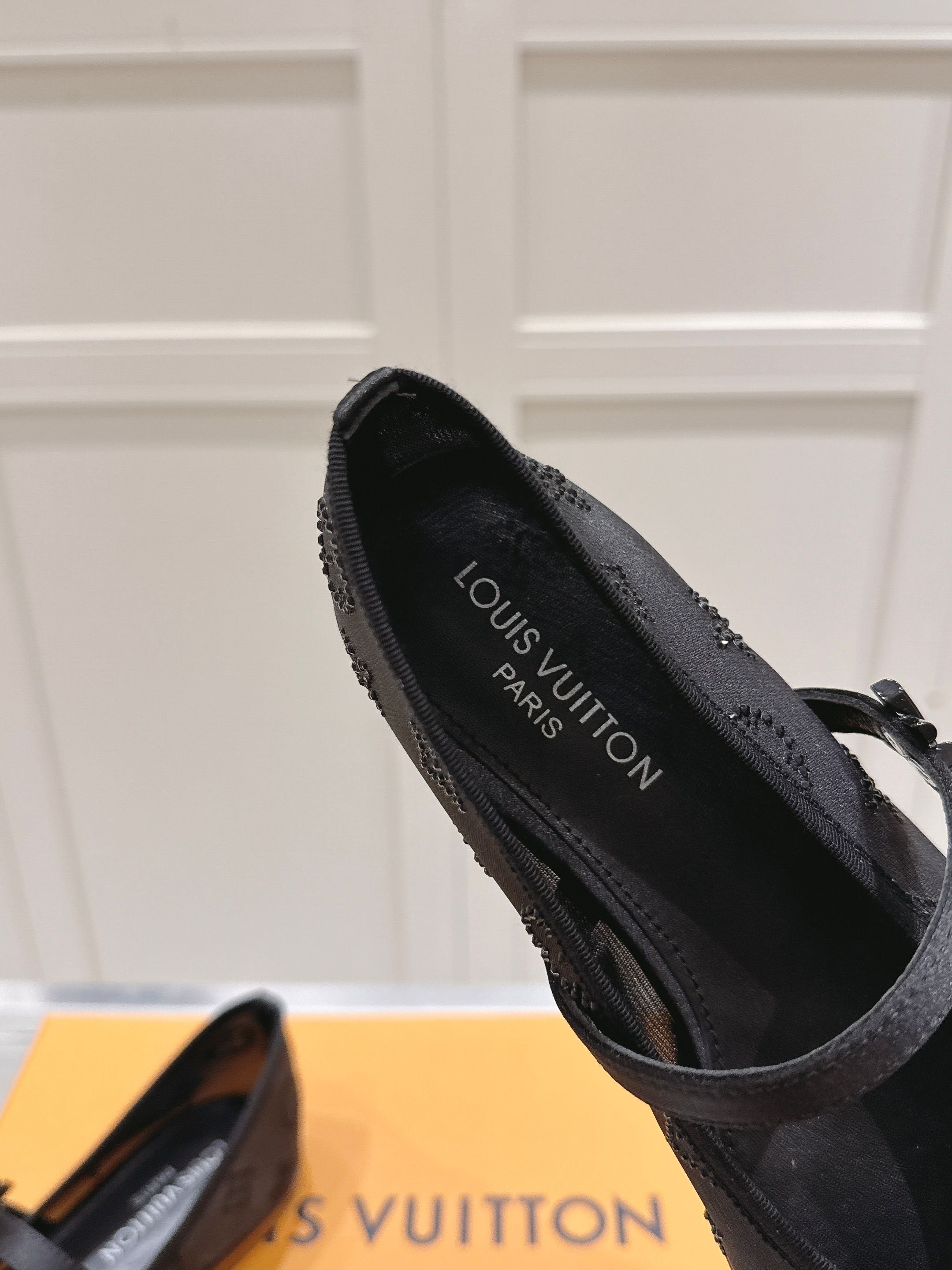 Louis Vuitton 2026 Ballet Flats Mesh Leather 778849