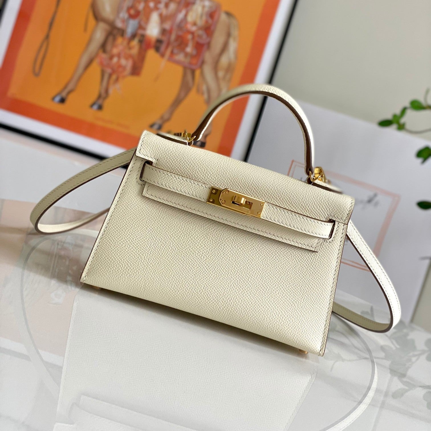HM Mini Kelly 19cm Epsom Leather