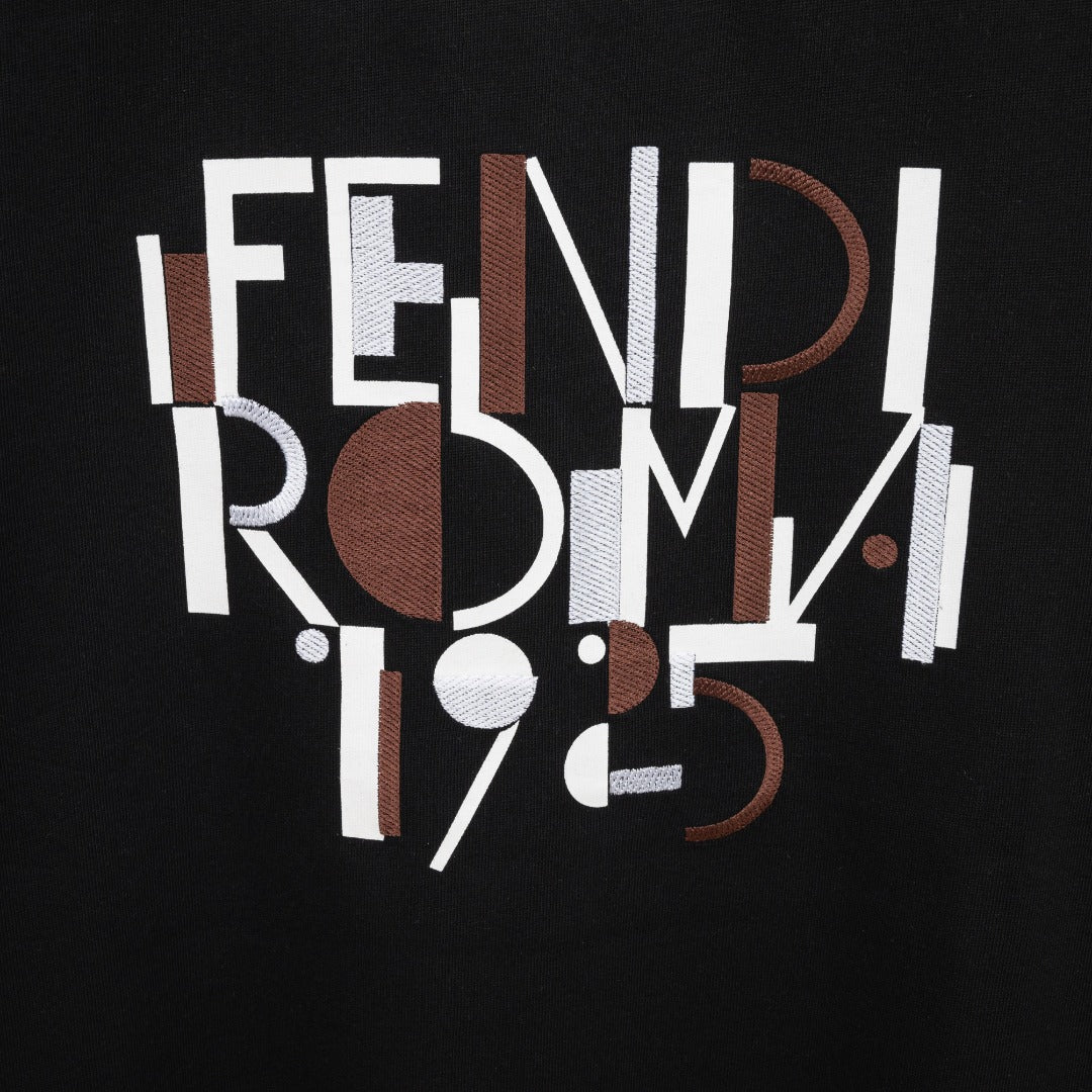 Fendi 2026 Men's Short Sleeved Shirt Cotton 828817