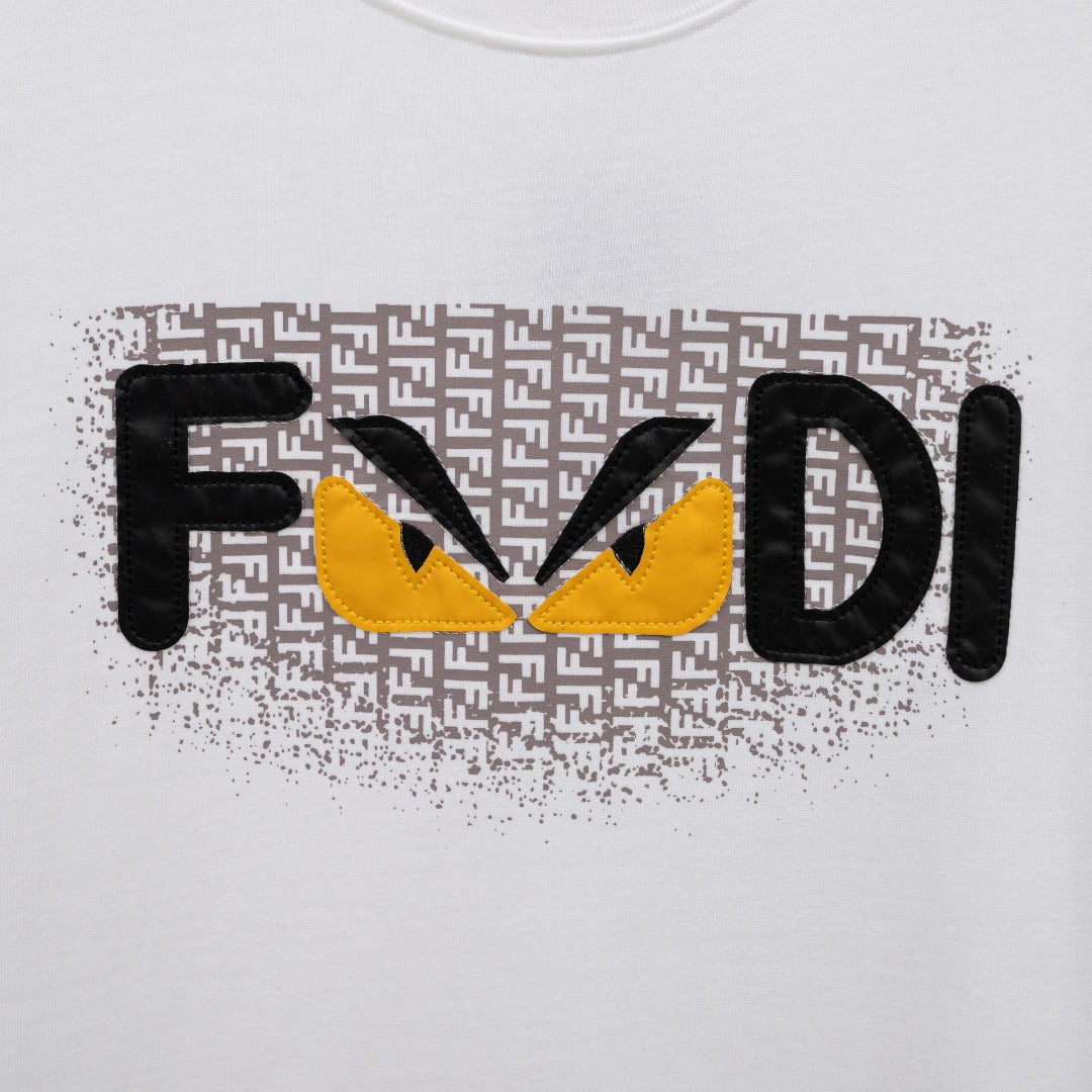 Fendi 2026 Men's Short Sleeved Shirt Cotton 828857