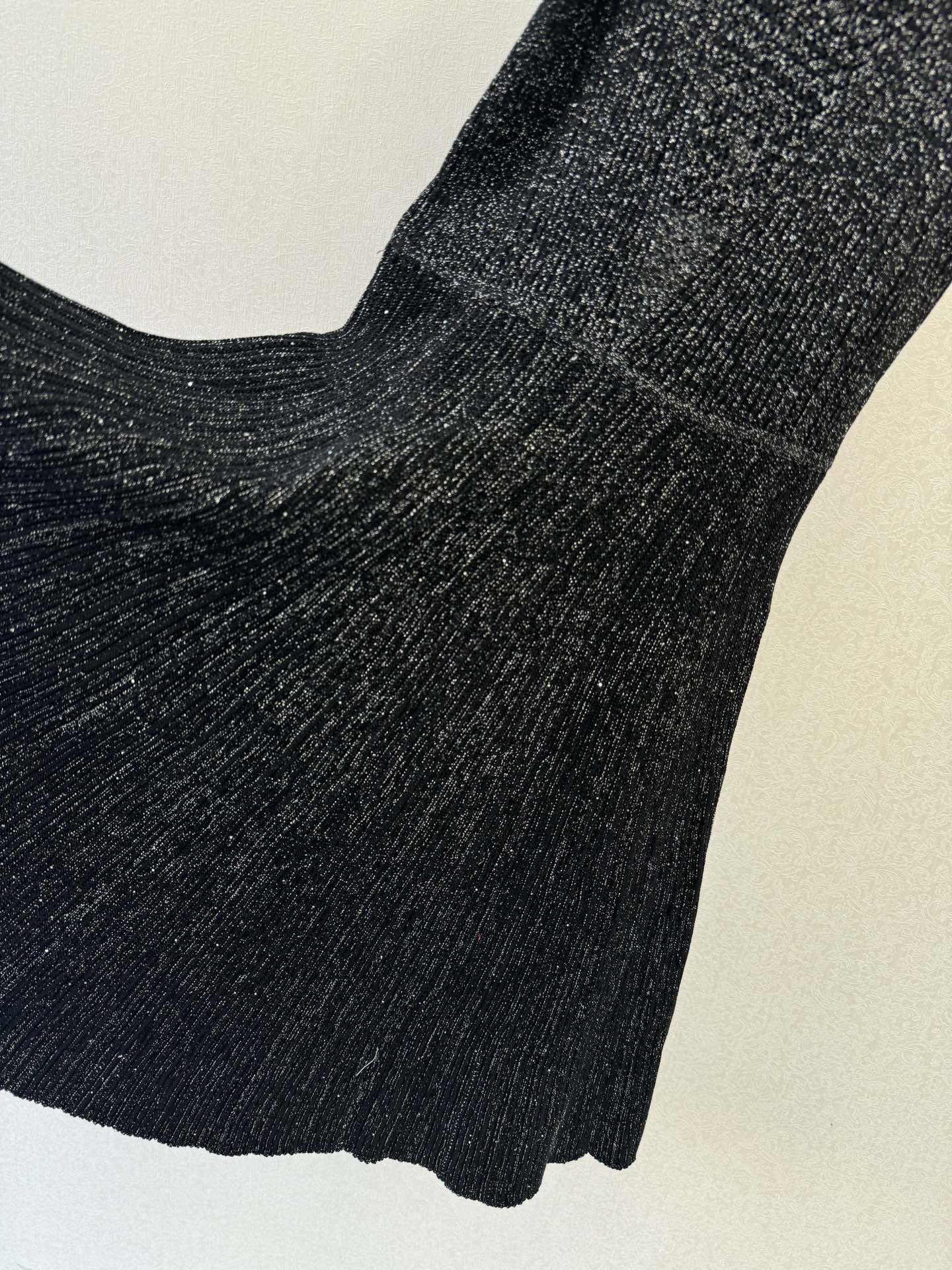 Chanel 2026 Slip Dress Black Cotton 394829