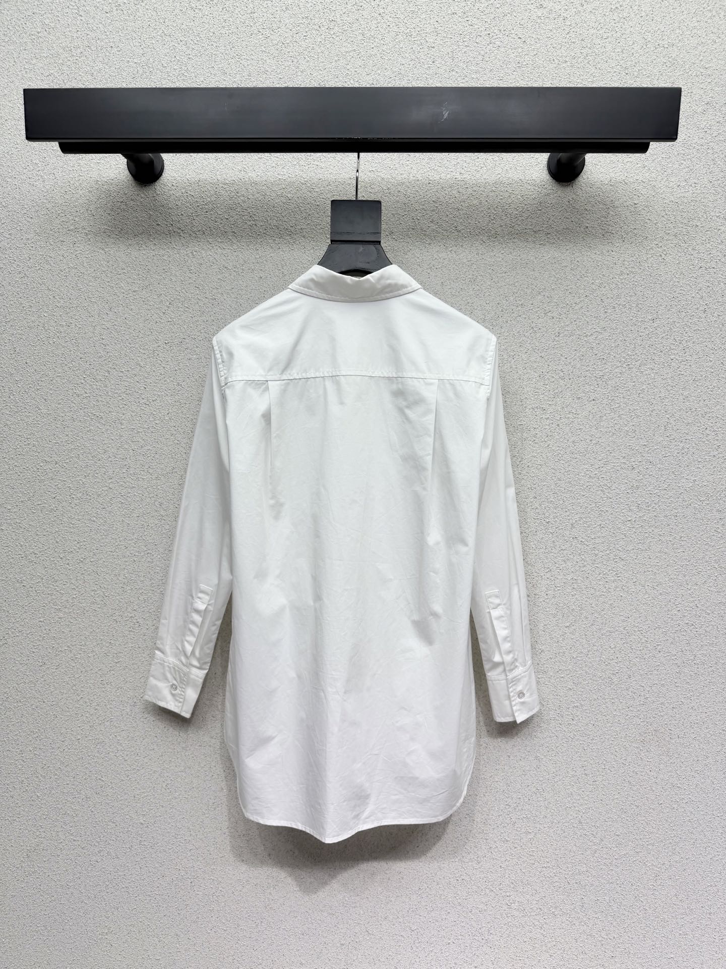Dior 2026 Embroidered Logo Shirt White Cotton 374551